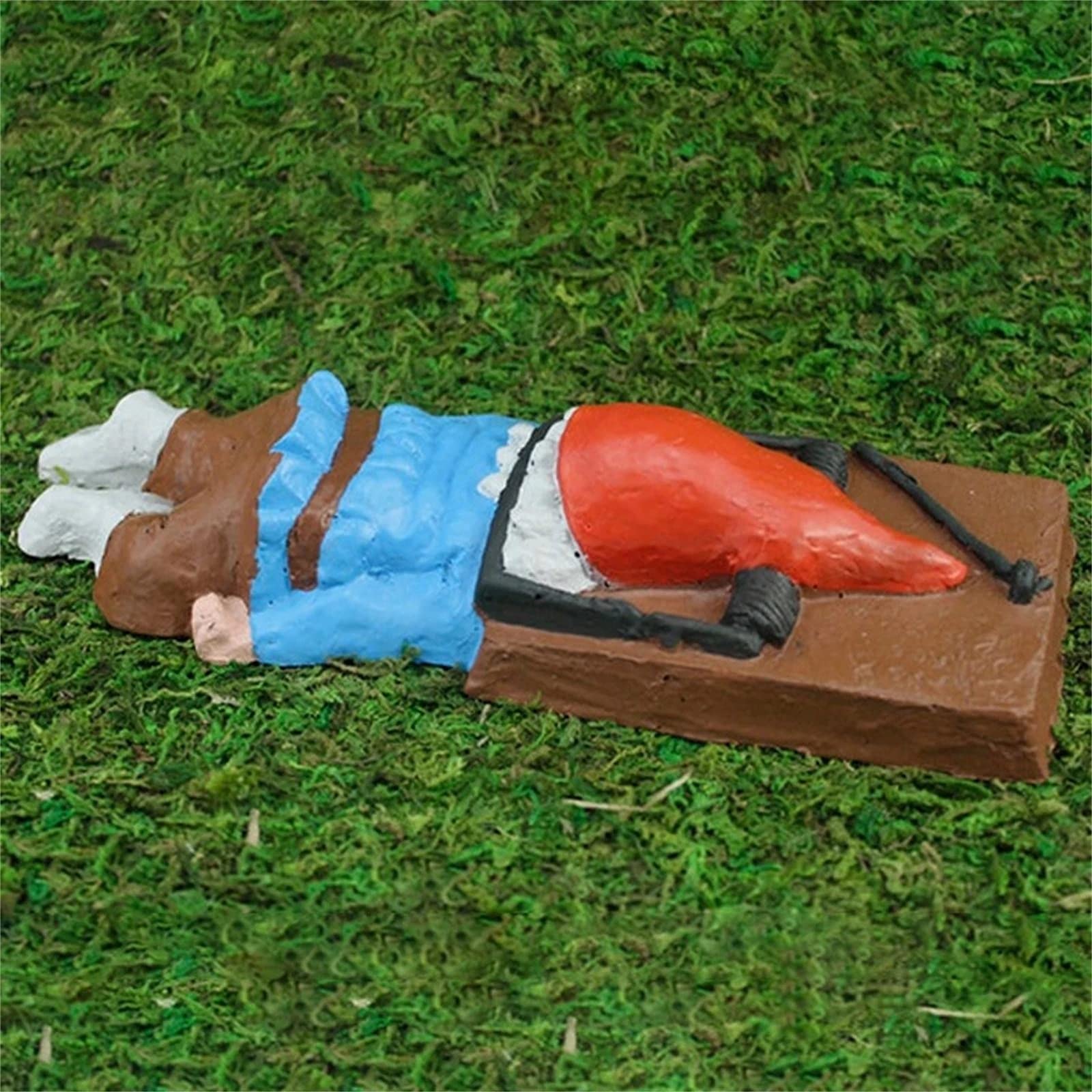 LEFUN Resin Gnome Garden Statues - Outdoor Decor for Holidays & Home