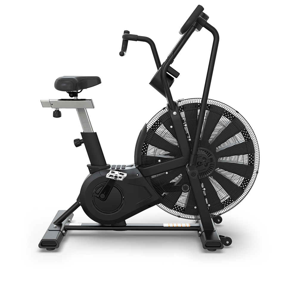 Octane Airdyne Exercise Bike - Black Indoor Cycling Bike for Home Gym, Cardio & Full-Body Workout - Perfect for HIIT, Weight Loss & Fitness Training