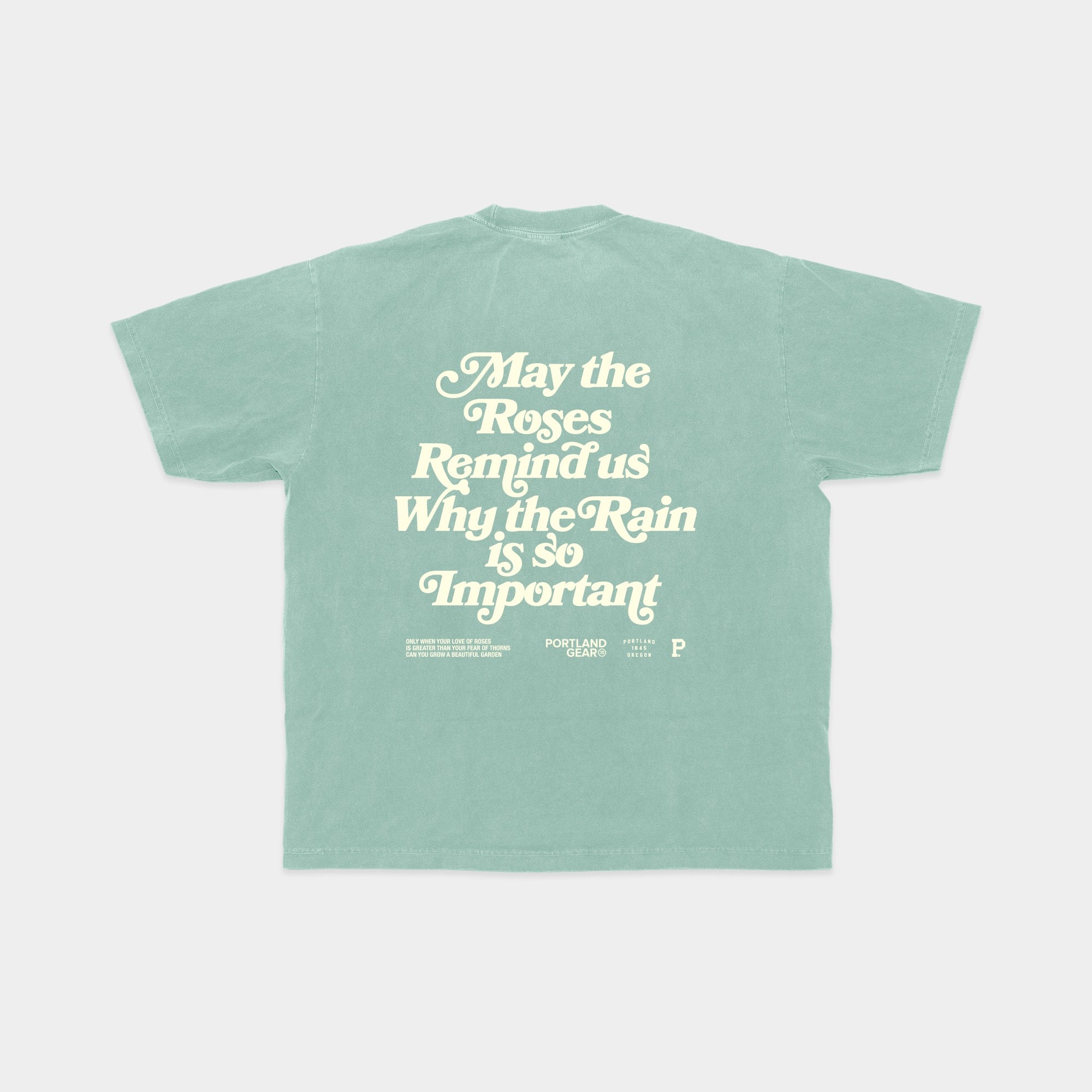 All American Slogan T-Shirt - Patriotic Graphic Tee in Pacific Green - Perfect for 4th of July, BBQ Parties & Casual Outfits
