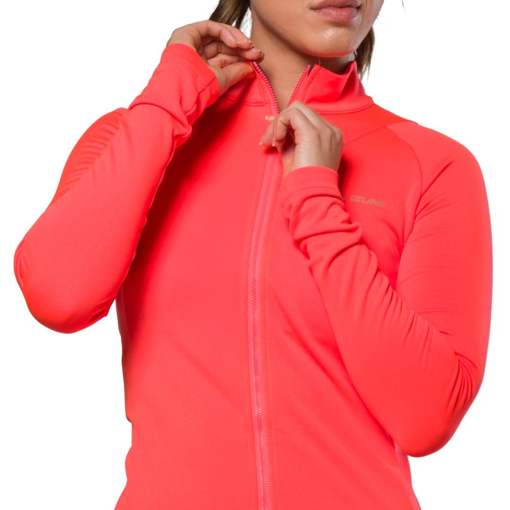 Women's Thermal Jersey - Winter Running & Outdoor Sports Top - Warm Fleece Lined Workout Shirt for Cold Weather Training & Hiking