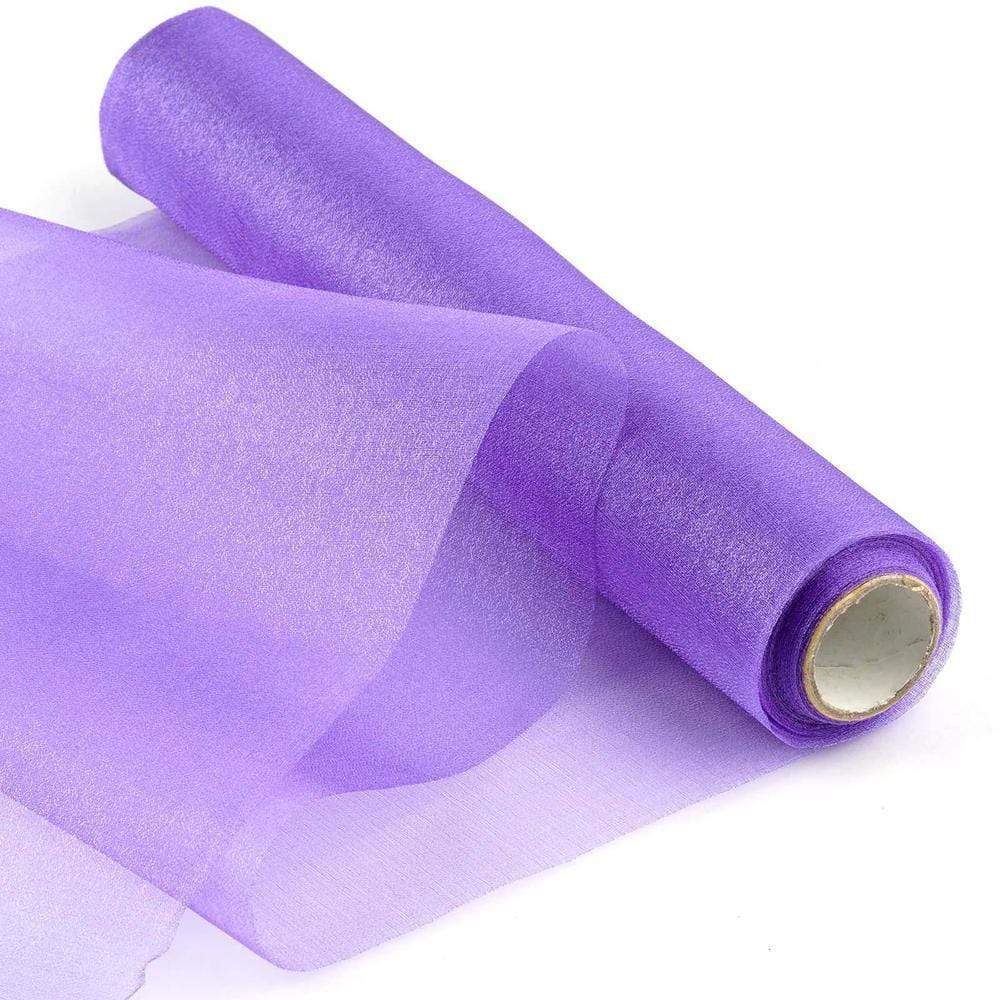 12 x 10 Yards Premium Chiffon Fabric Bolt - Soft Sheer Material for Dresses, Scarves, and DIY Craft Projects
