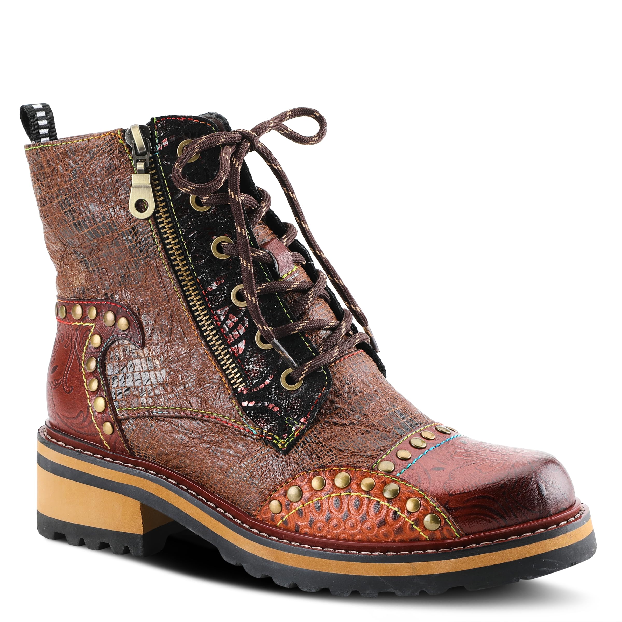 Spring Step L'Artiste Women's Rugup Bootie - Waterproof Ankle Boots for Women, Comfortable Winter Shoes with Non-Slip Sole - Perfect for Outdoor Hiking, Snowy Weather & Casual Wear