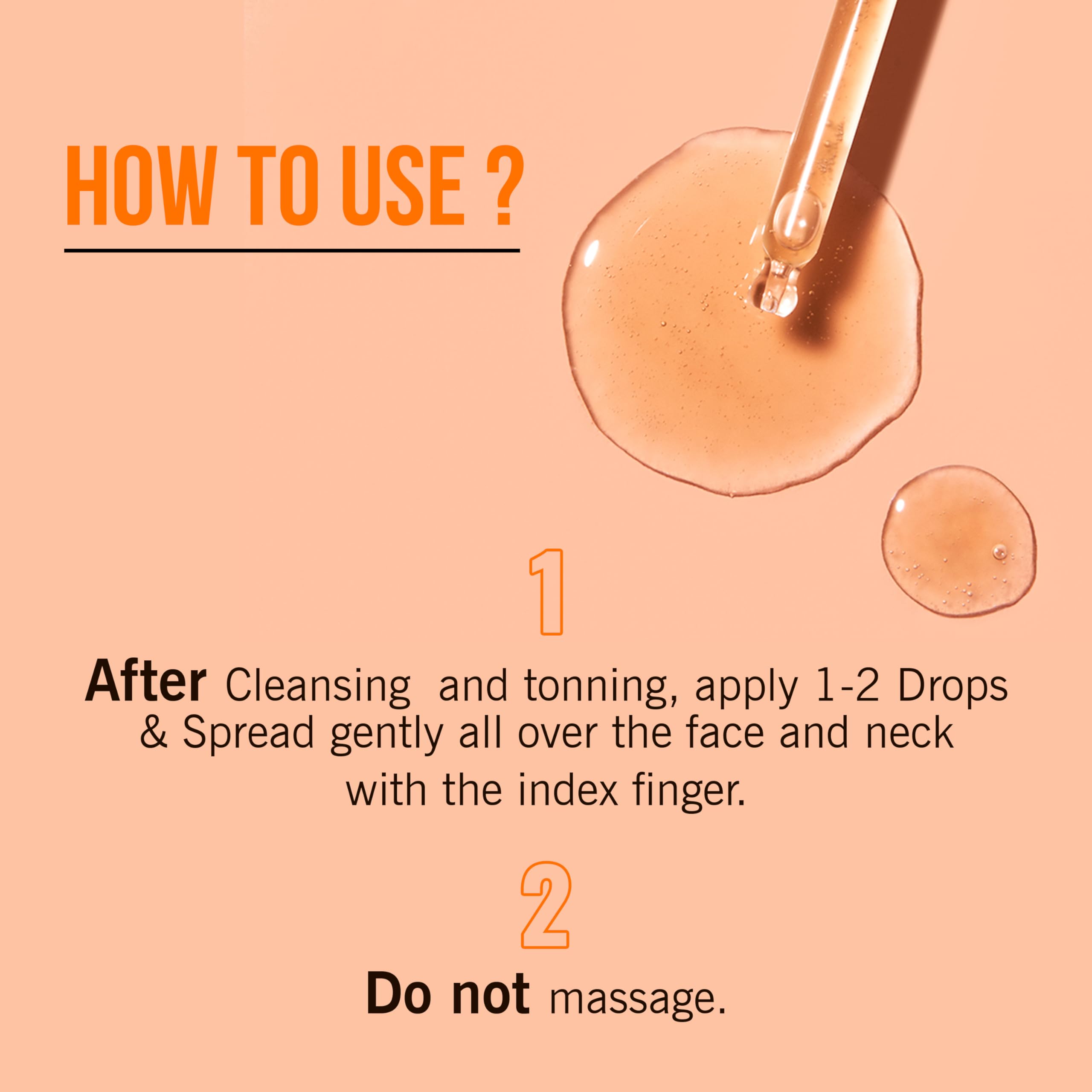 Kasavi Vitamin C Face Serum with Hyaluronic Acid - 30ml Brightening & Hydrating Facial Treatment for Glowing Skin | Day & Night Use for All Skin Types | KSVCS-001