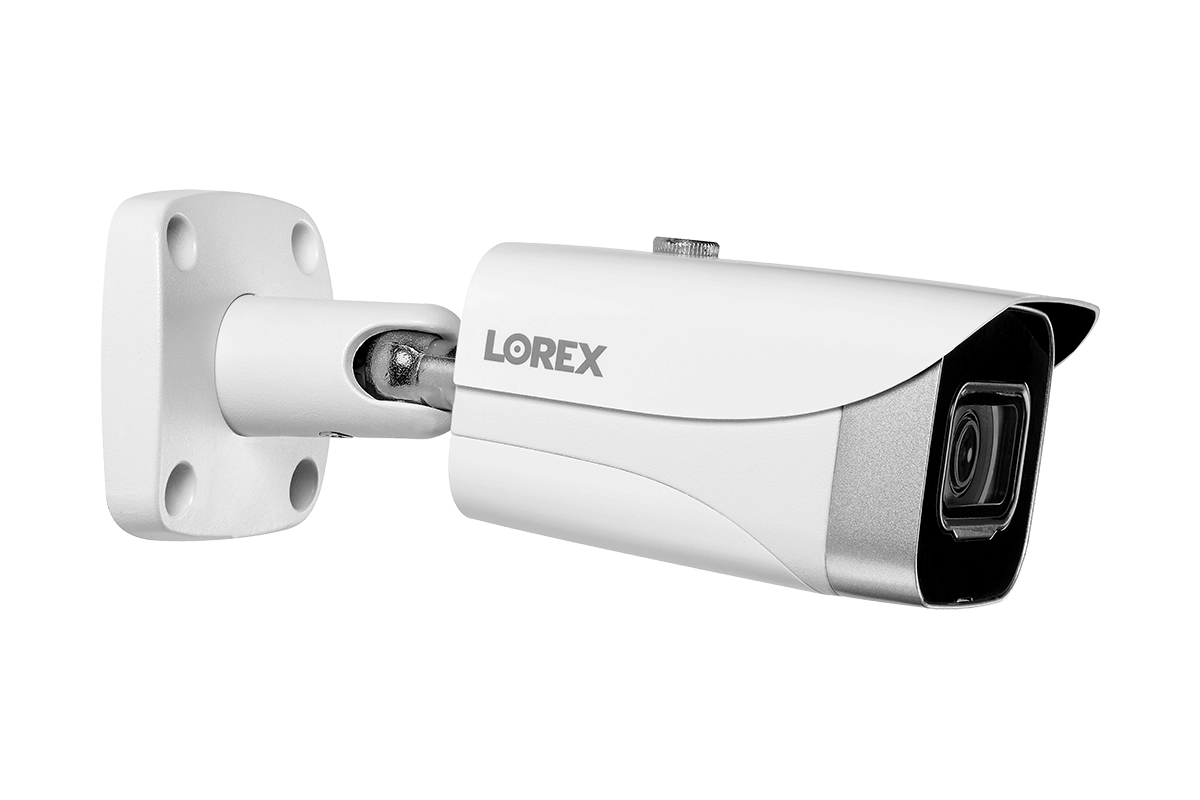 Lorex Fusion 4K 16 Channel (8 Wired + 8 WiFi) 2TB NVR Security System with 6 IP Bullet Cameras, 2K Indoor WiFi Camera & WiFi Floodlight Camera - Home & Business Surveillance Solution