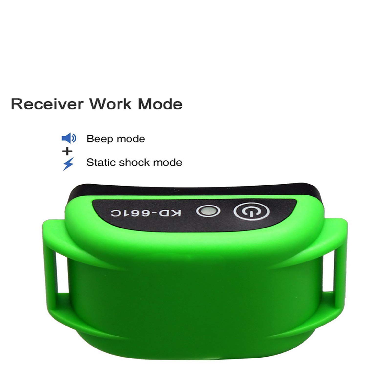 Wireless Dog Fence System - IP65 Waterproof Rechargeable Shock & Beep Training Collar with Adjustable Range | Safe & Harmless Pet Containment Solution for Small, Medium & Large Dogs | Perfect for Backyard, Garden & Outdoor Dog Training