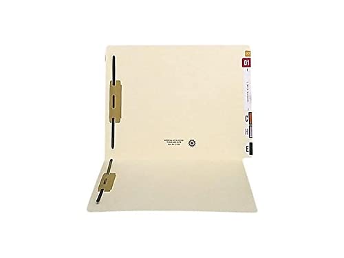 Medical Arts Press 541356 Manila End Tab File Folders - Letter Size for Office, School & Medical Records Organization
