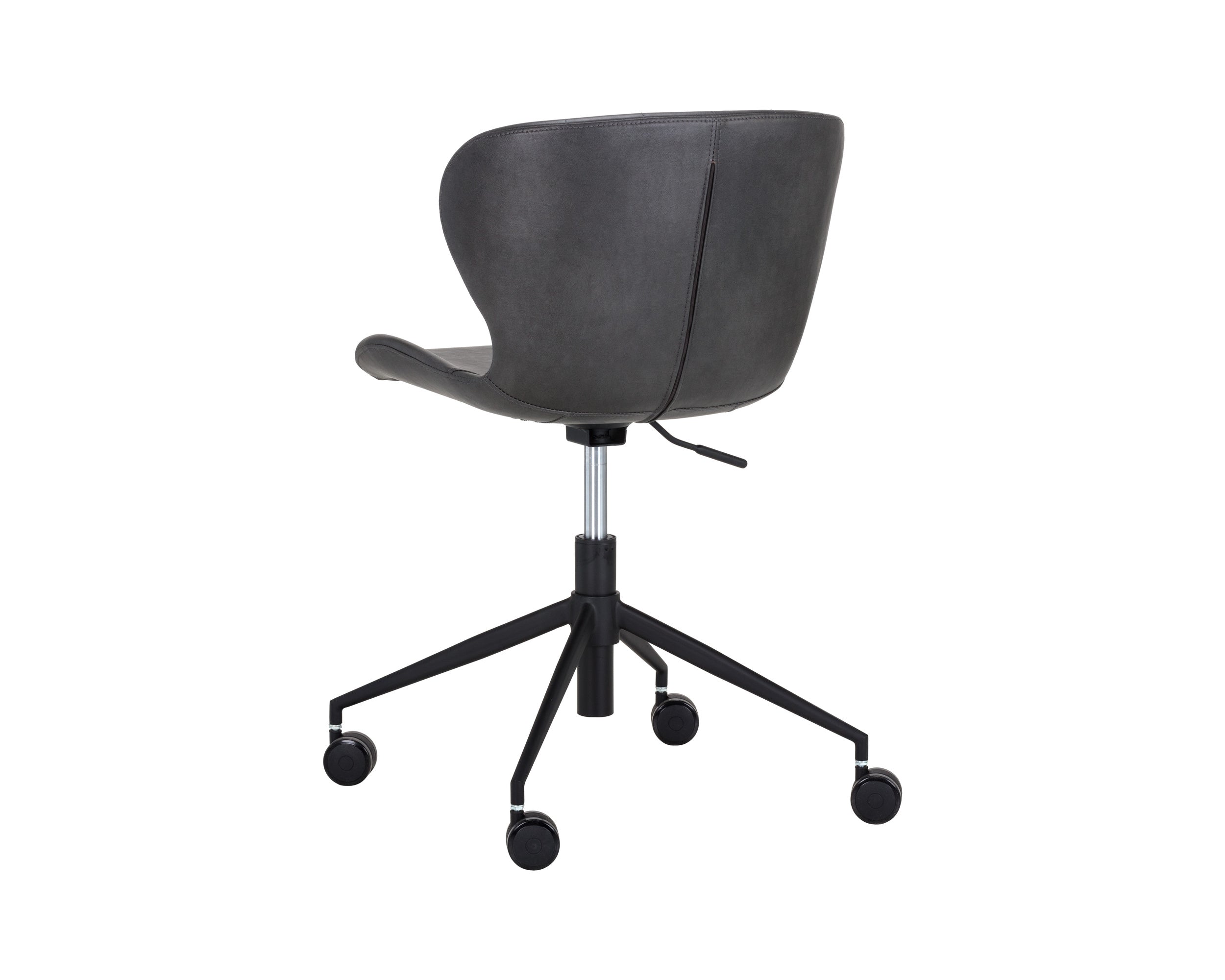 Arabella Office Chair - Ergonomic Mid-Back Desk Chair with Adjustable Height & Swivel Base | Modern Home & Office Furniture by Sunpan (Model 105078) | Perfect for Workspaces, Home Offices & Study Areas