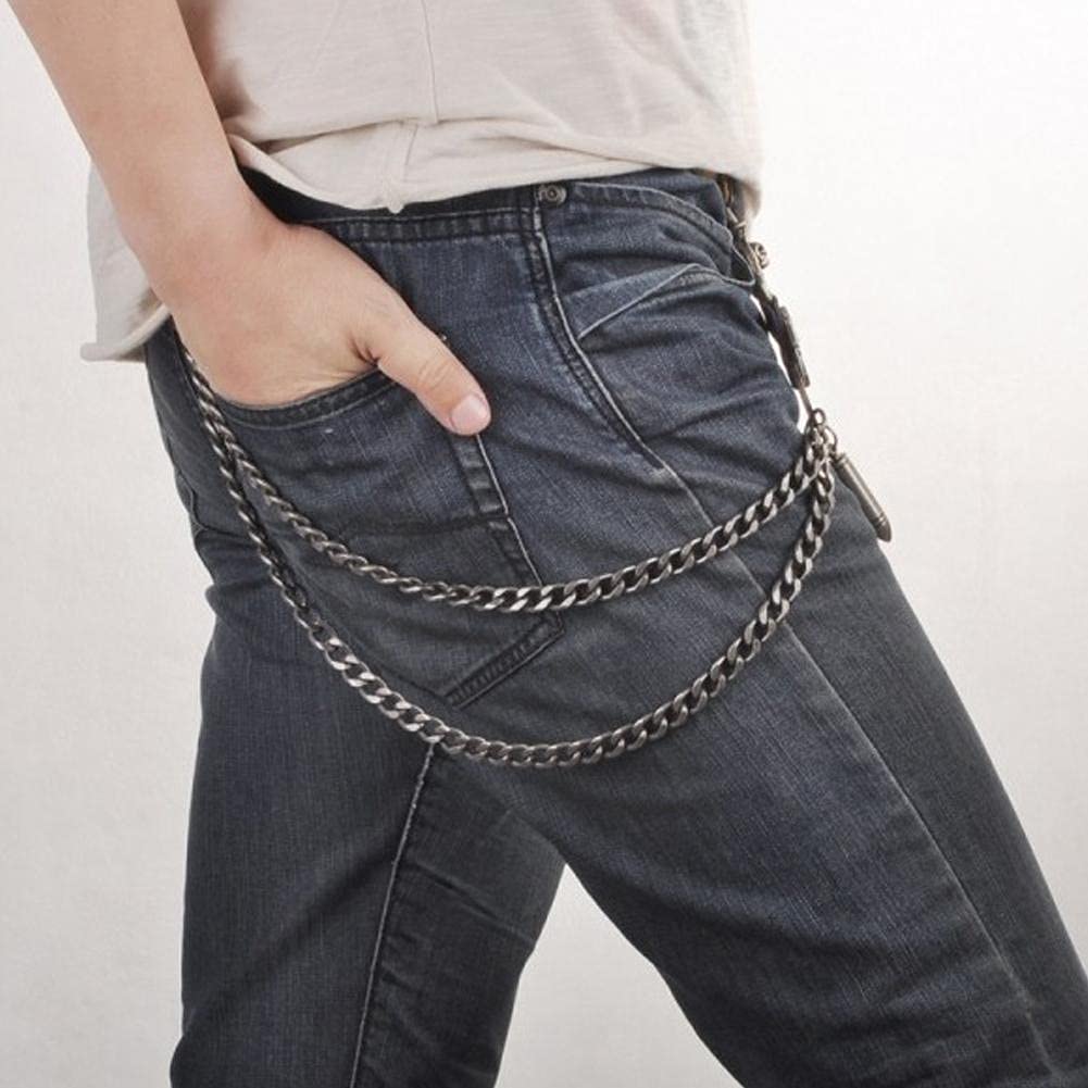 Punk Hip Hop Skull Chain Pants - Gothic Rock Waist Chain for Men & Women | Streetwear Accessories
