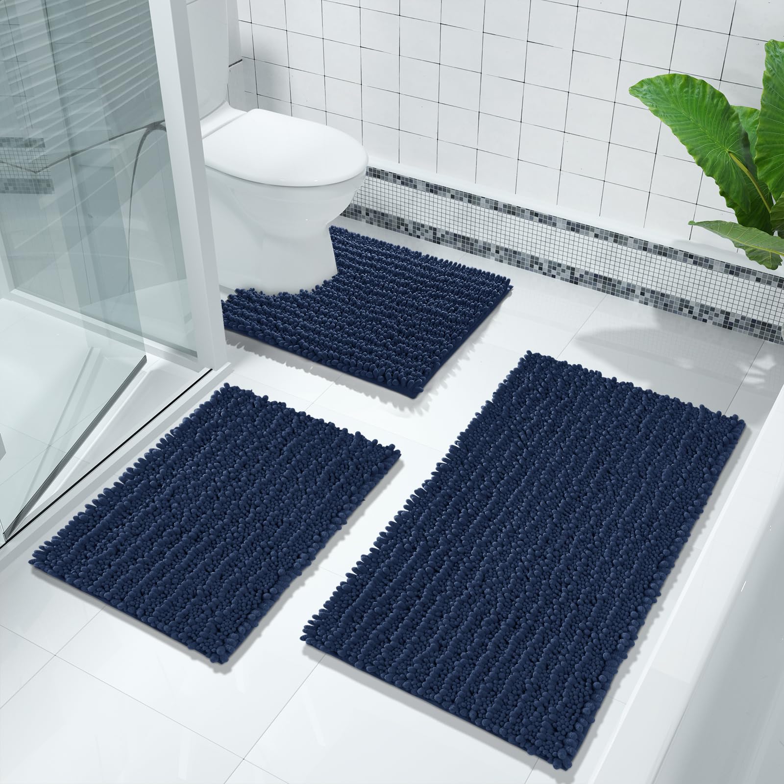 Yimobra Soft Shaggy Bath Mat 36