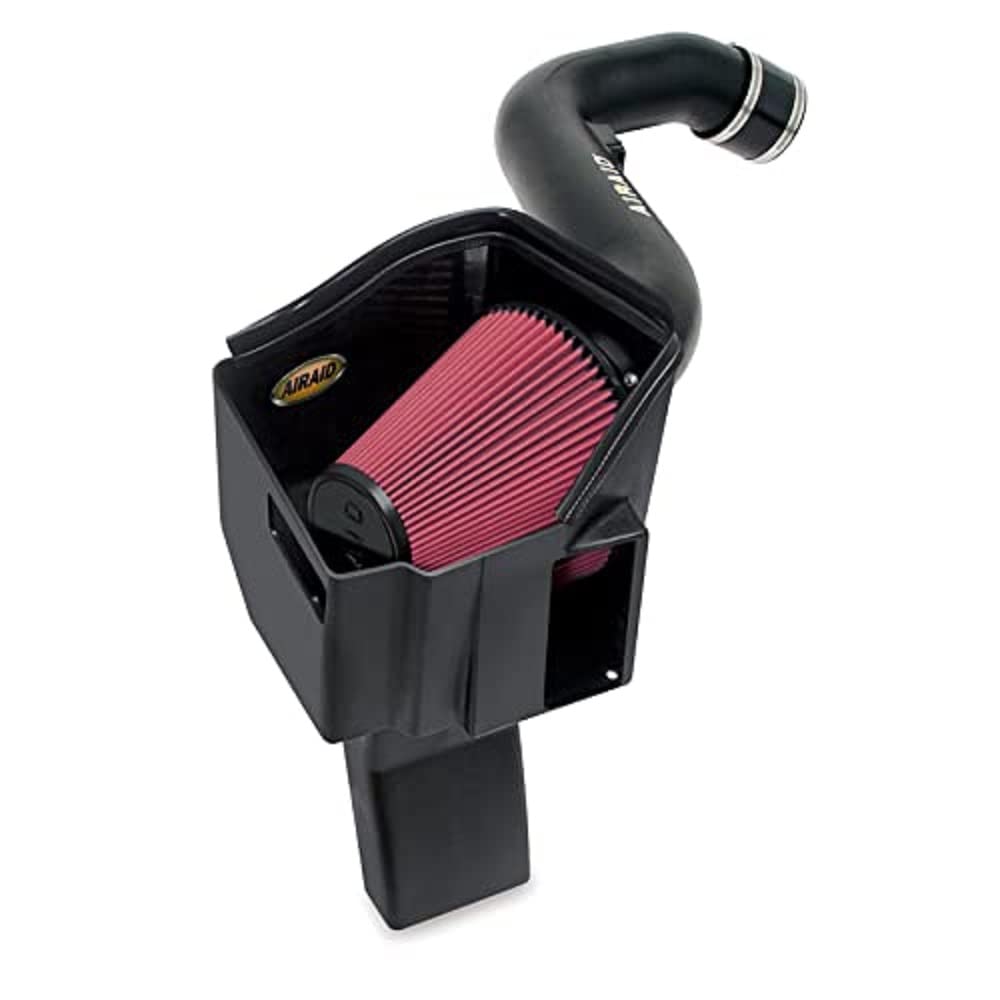**K&N AIRAID Cold Air Intake System for 2004-2005 Chevy Silverado 2500 HD/3500 & GMC Sierra - High-Performance Cotton Oil Filter, Increased Horsepower & Better Fuel Efficiency - Ideal for Off-Roading & Towing**