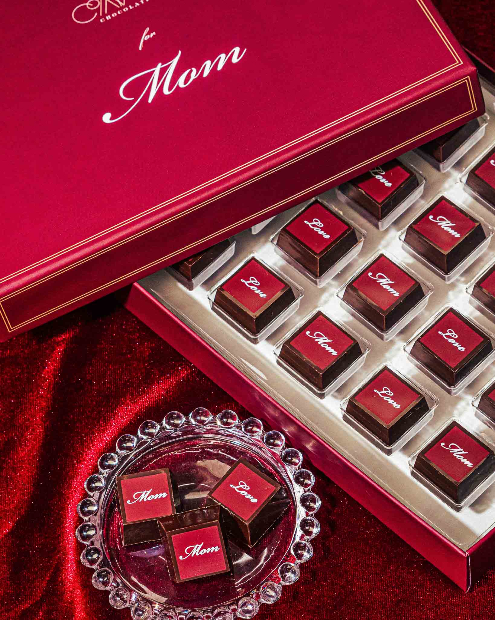 Best Mother's Day Chocolate Gifts for Mom - Premium Gourmet Chocolates in Elegant Gift Box - Perfect for Birthday, Anniversary & Thank You Gifts