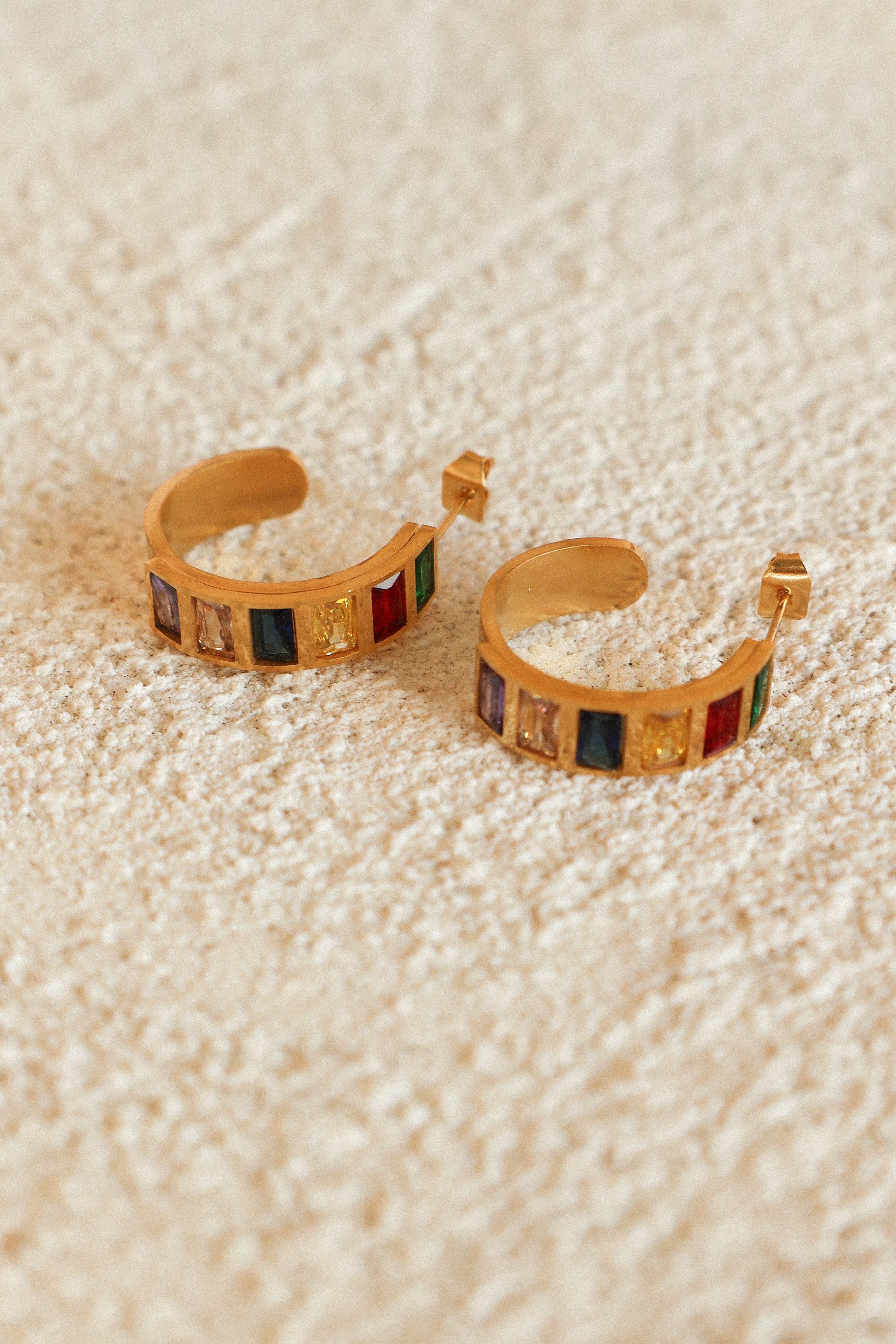Blythe Gold Hoop Earrings for Women - Trendy Multi-Layered Statement Jewelry for Parties, Weddings & Everyday Wear