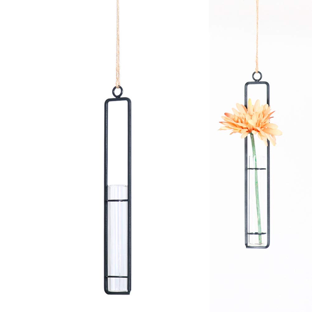 Creative Hanging Flower Pot - Wall Mounted Test Tube Planter for Indoor/Outdoor Plants | Perfect for Home Decor, Office, Garden & Balcony