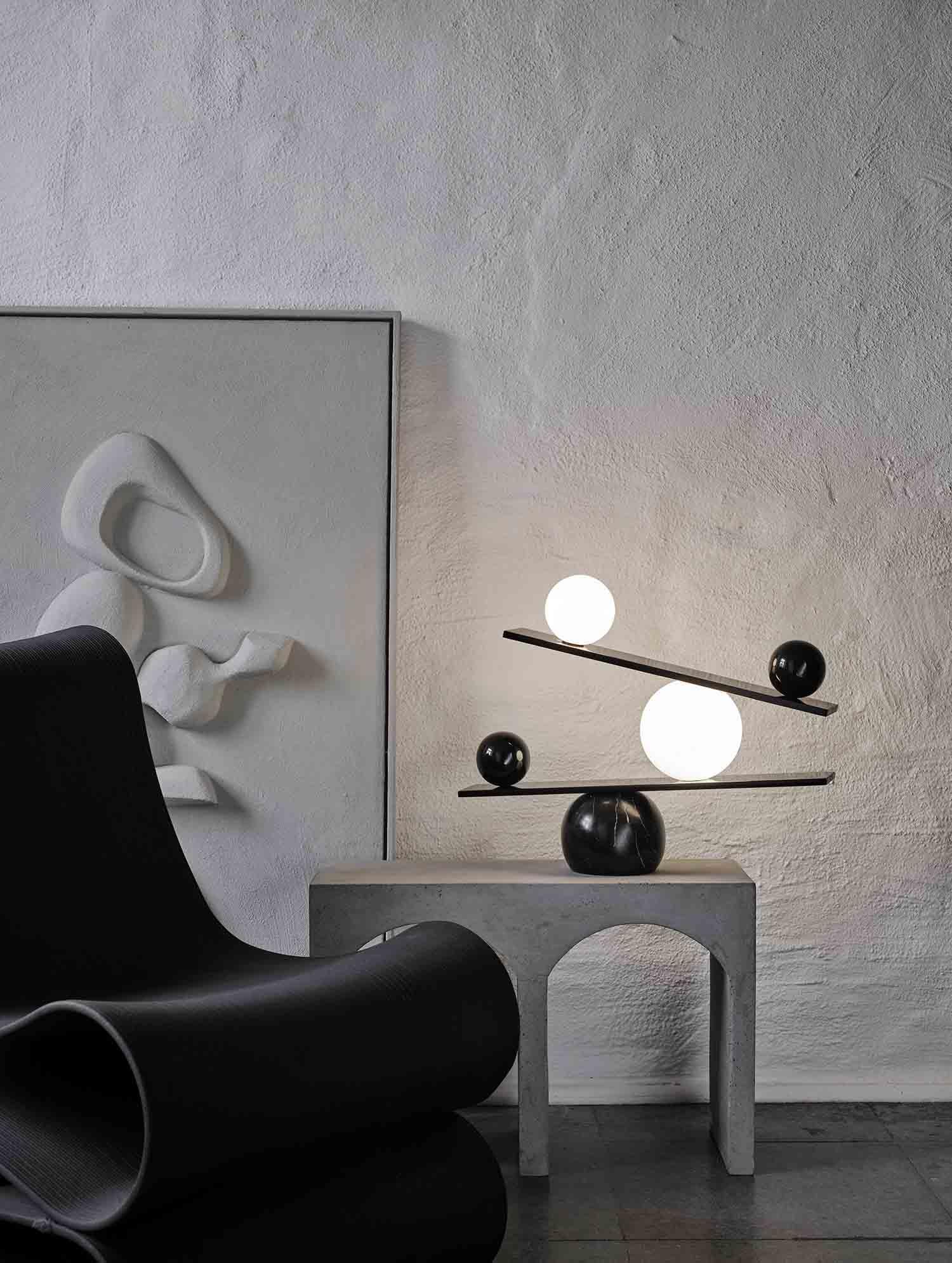 Modern Balance Table Lamp - Adjustable LED Desk Light for Home Office, Bedroom & Study - Perfect for Reading, Working & Relaxing