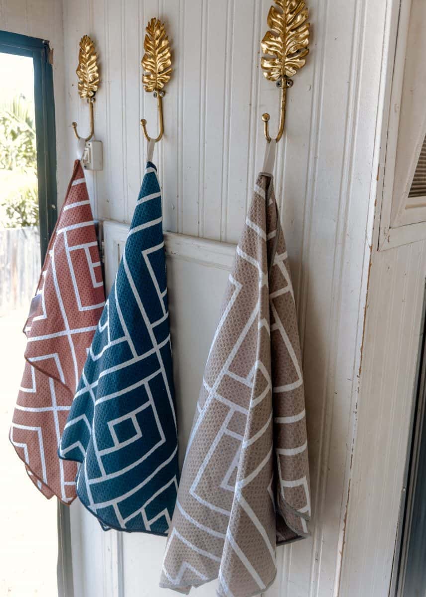 Rust Mini Multi-Purpose Towel - Compact, Durable & Absorbent for Camping, Travel, Gym & Outdoor Adventures
