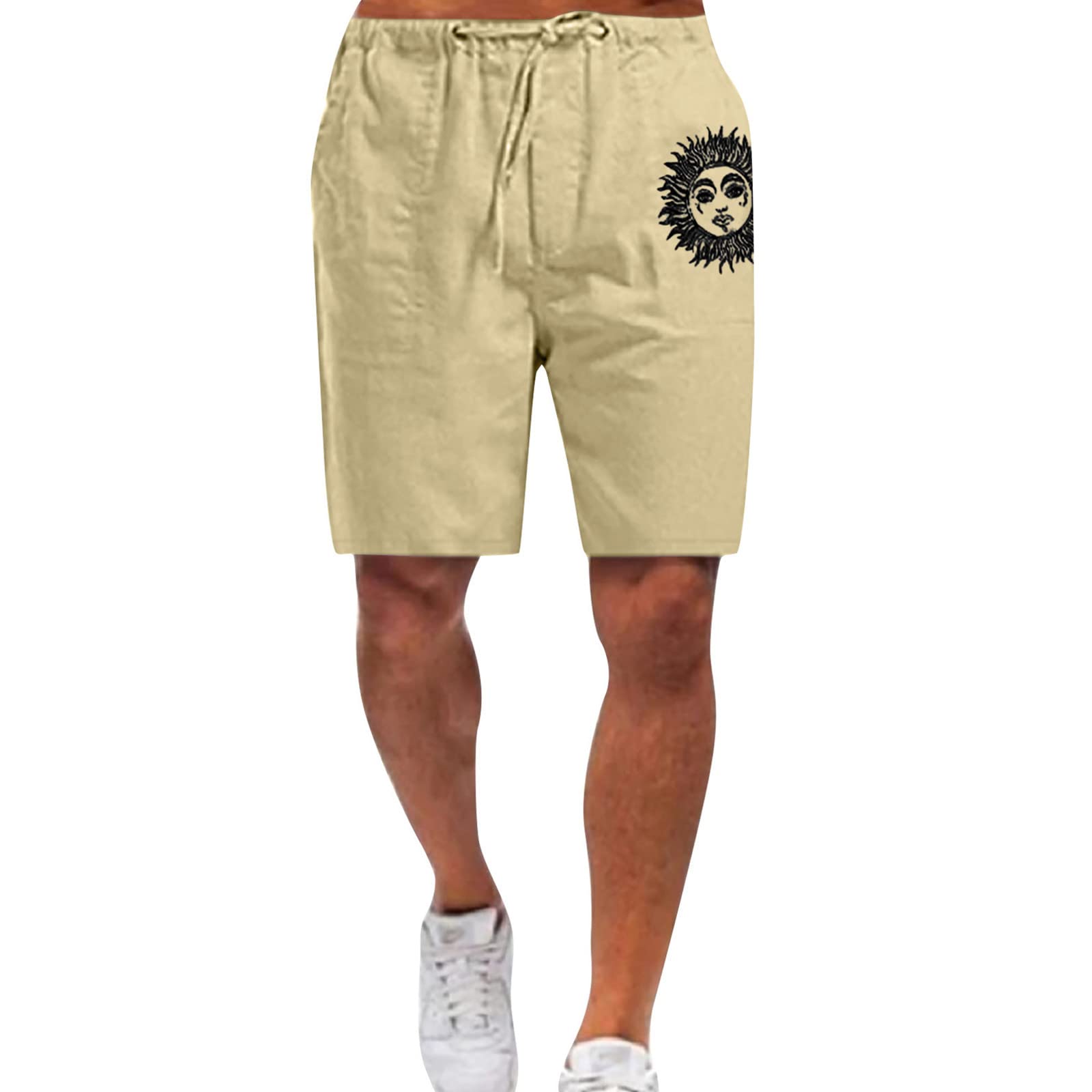 **Men's Bamboo Viscose Pajama Shorts - Soft, Breathable Sleepwear with Pockets - Comfortable Cargo Gym Shorts for Lounge, Travel & Workout**