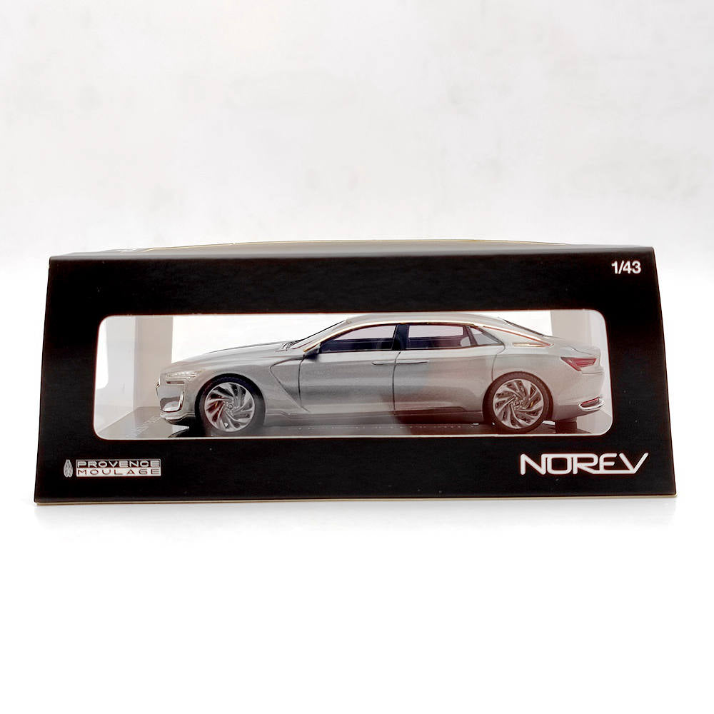 1/43 Scale 2010 Citroen Metropolis Provence Silver Diecast Model Car - Limited Edition Collectible for Car Enthusiasts, Perfect for Display, Gifts, and Home/Office Decor