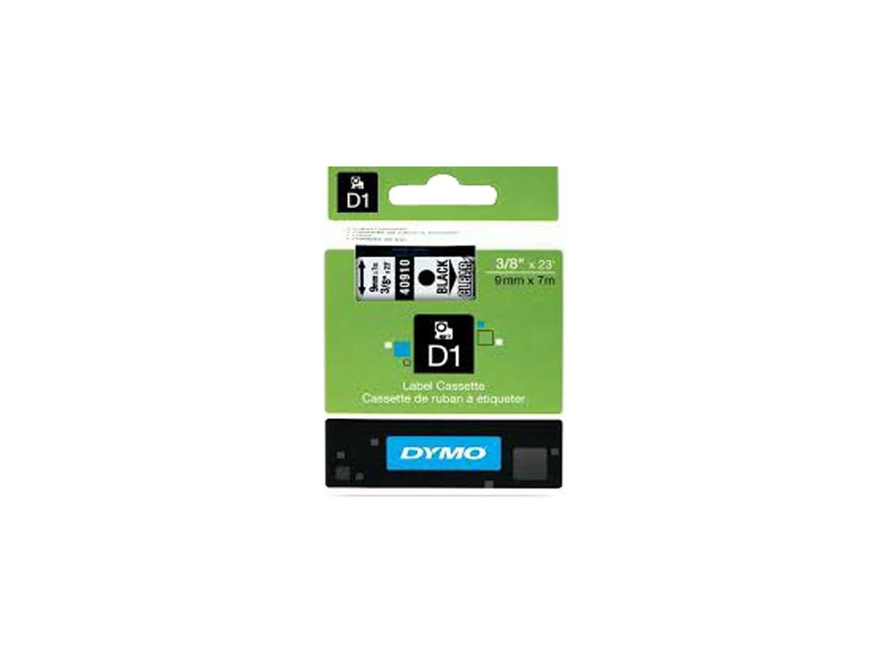 DYMO® D1 Polyester High-Performance Label Cartridge - 3/8