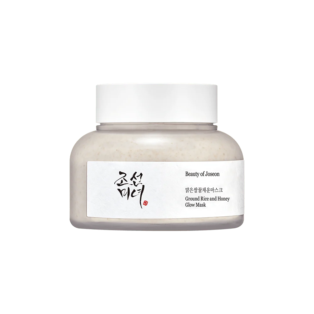 Beauty of Joseon Ground Rice & Honey Glow Mask - 150ml Hydrating Face Mask for Dry Skin - Korean Skincare for Radiant Complexion - Perfect for Night Routine & Self-Care Days