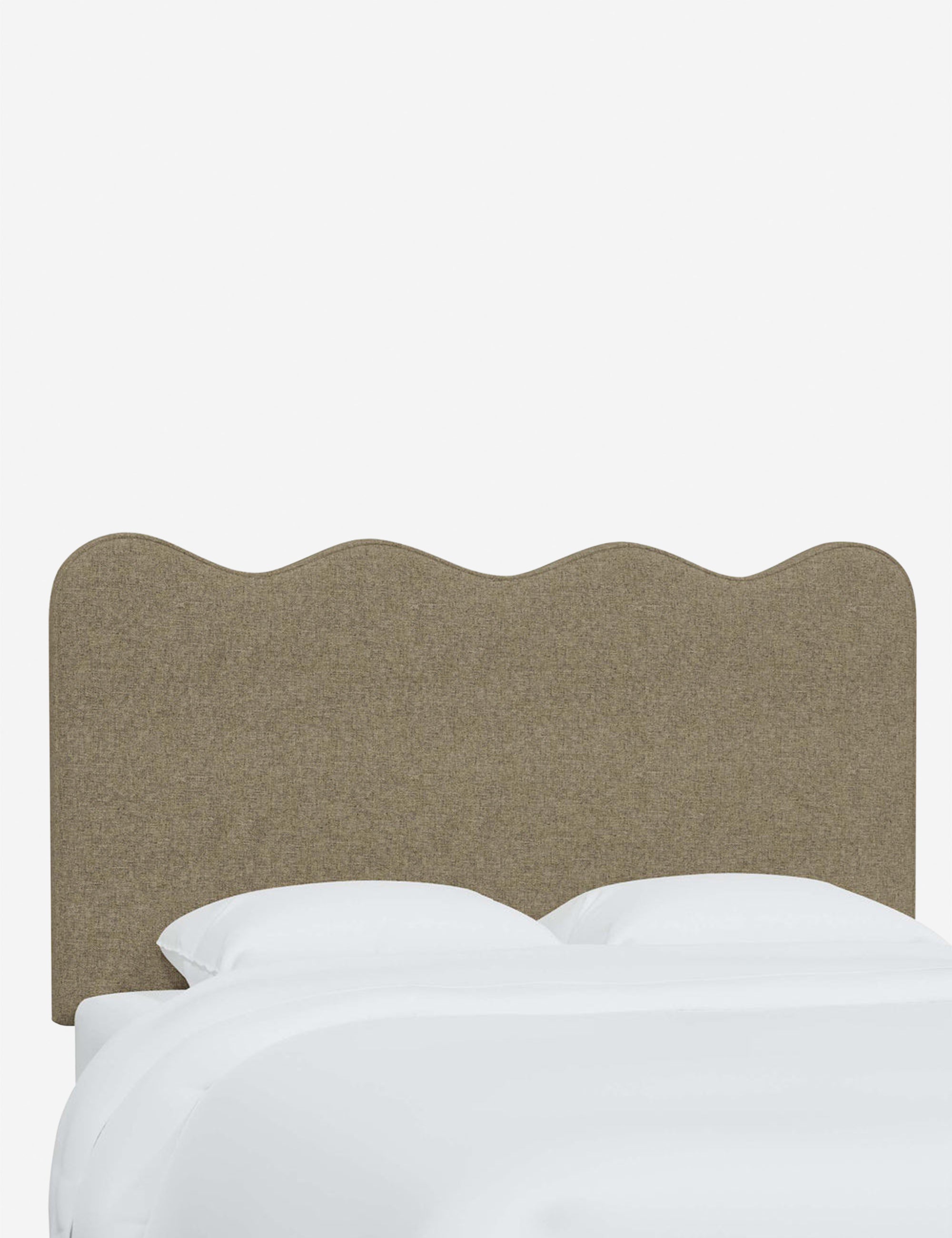 Stylish Clementine Upholstered Headboard - Queen Size Bed Frame Headboard for Bedroom Decor - Perfect for Master Bedroom, Guest Room & Apartment