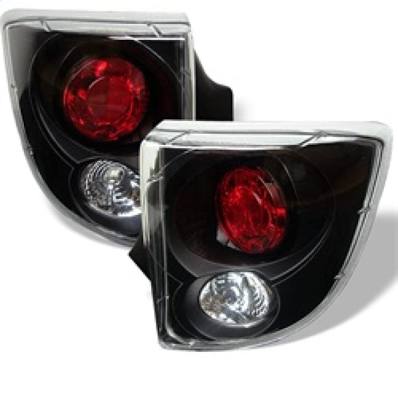 Spyder Auto 5007506 Euro Style LED Tail Lights - Black/Clear Smoke Lens - Compatible with [Vehicle Model] - Enhances Rear Visibility & Style for Night Driving & Car Shows