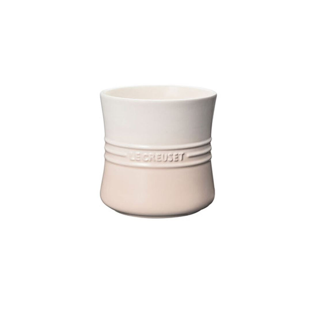 Le Creuset Utensil Crock in Meringue - Premium Ceramic Countertop Organizer for Kitchen Tools & Cooking Utensils - Perfect for Spoons, Spatulas, and Cooking Accessories Storage