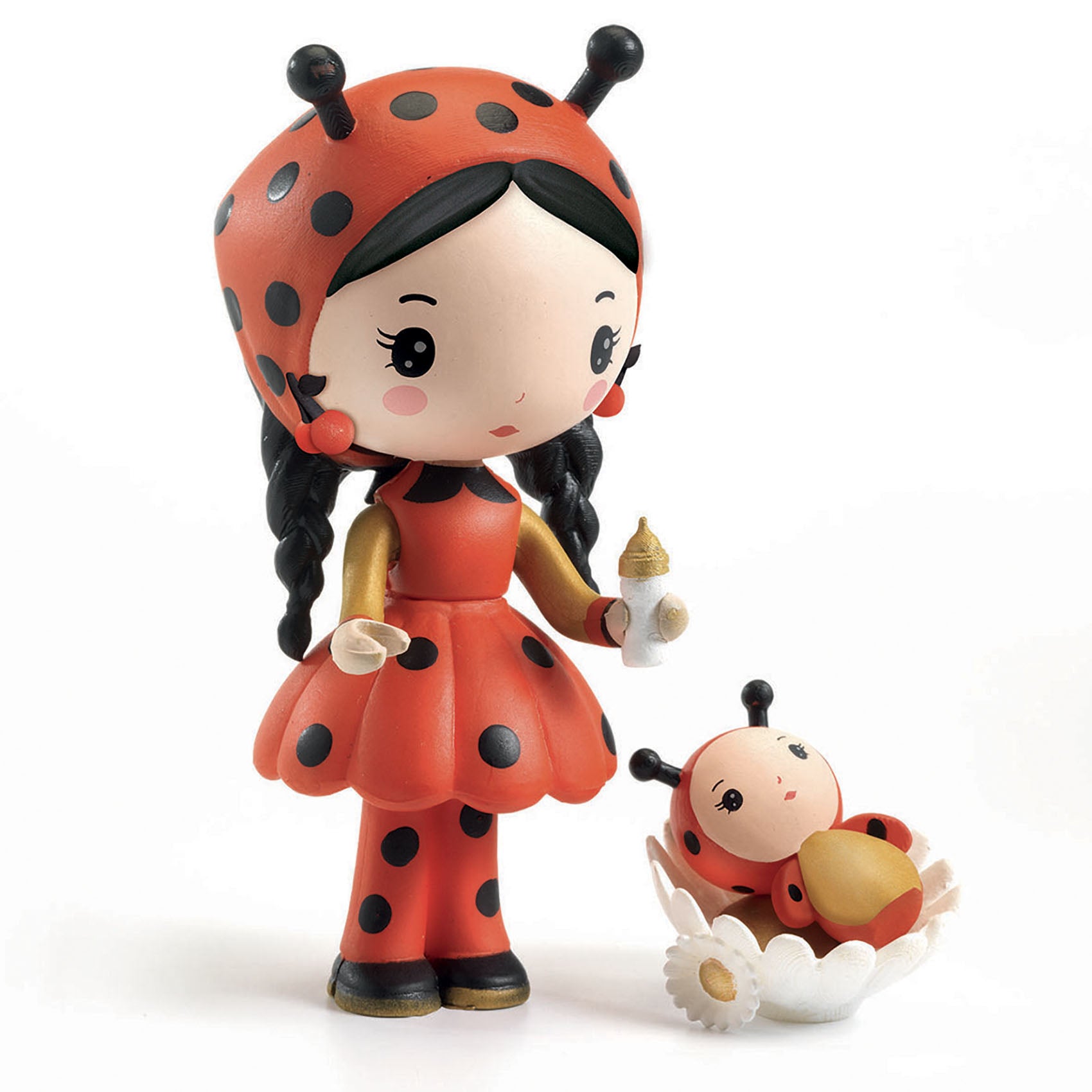 Coco & Minico Tinyly Doll - Adorable Miniature Collectible Doll for Kids & Adults - Perfect for Gift Giving, Birthday Parties & Home Decor