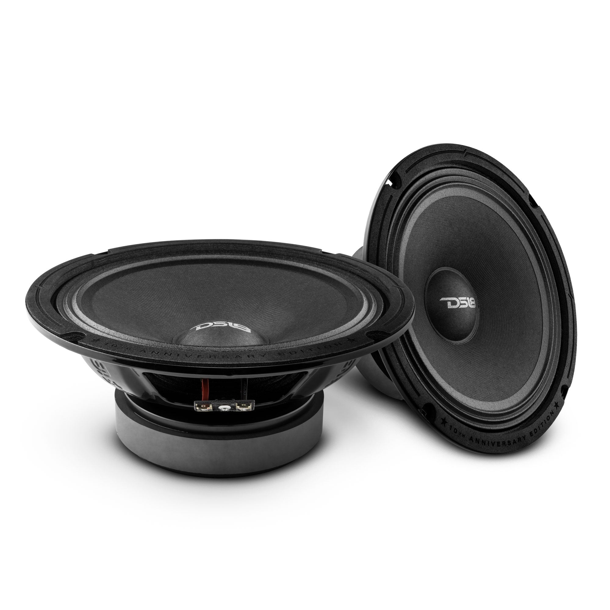 10th Anniversary Edition 8 Inch Mid Bass Loudspeaker - 275 Watts RMS 4 Ohm - Perfect for Car Audio Systems & Home Theater Setups