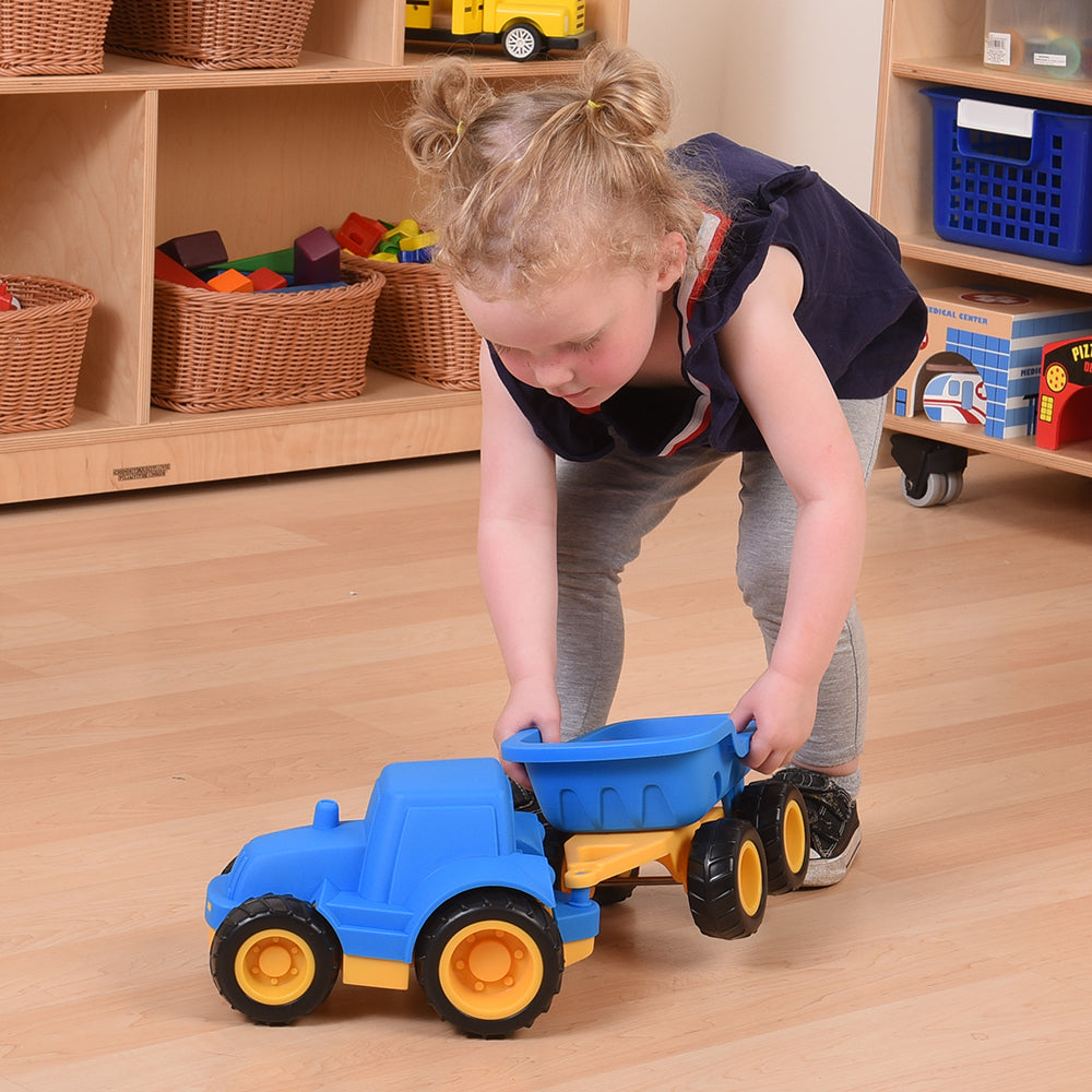 Durable Toddler Tough Trucks Set of 3 - Heavy Duty Construction Toy Vehicles for Kids Ages 2-5 - Perfect for Sandbox Play, Indoor Fun & Outdoor Adventures