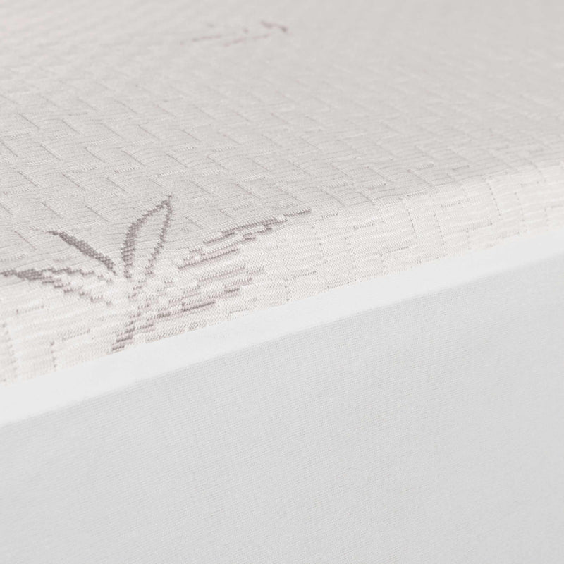 Hypoallergenic Bamboo Rayon Blend Waterproof Mattress Protector - Queen Size Bed Cover for Allergy Relief & Night Sweats Protection