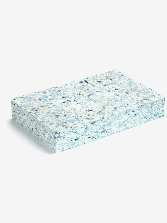 Premium Chipped Foam Yoga Block for Support & Alignment - Non-Slip Yoga Brick for Beginners & Advanced Poses - Ideal for Home Practice, Studio Workouts & Physical Therapy