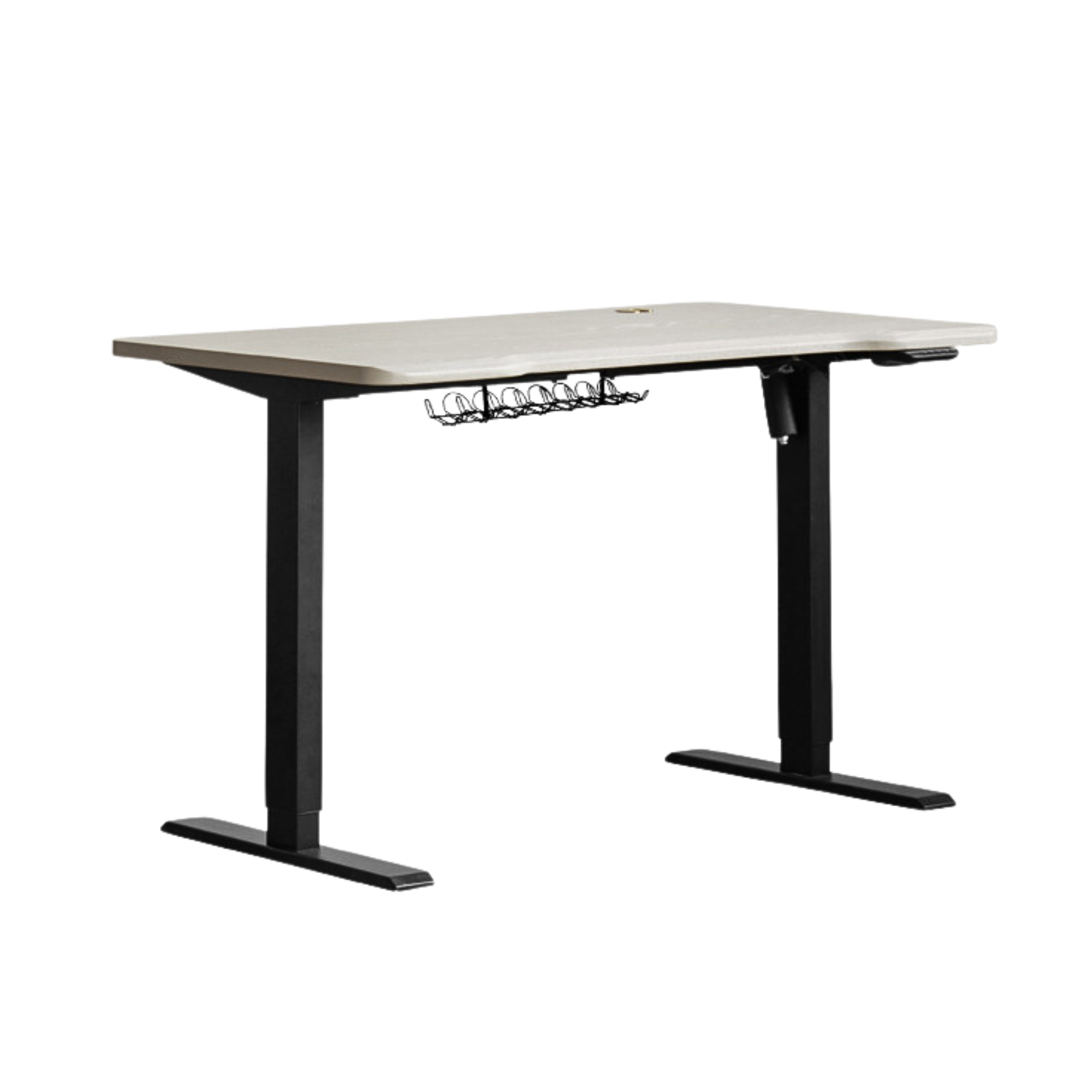47.2x25.6x27.6-46.9 inch/ 120x65x70.8-119сm/ Warm grey color/ Electric Lift Table + remote wire frame