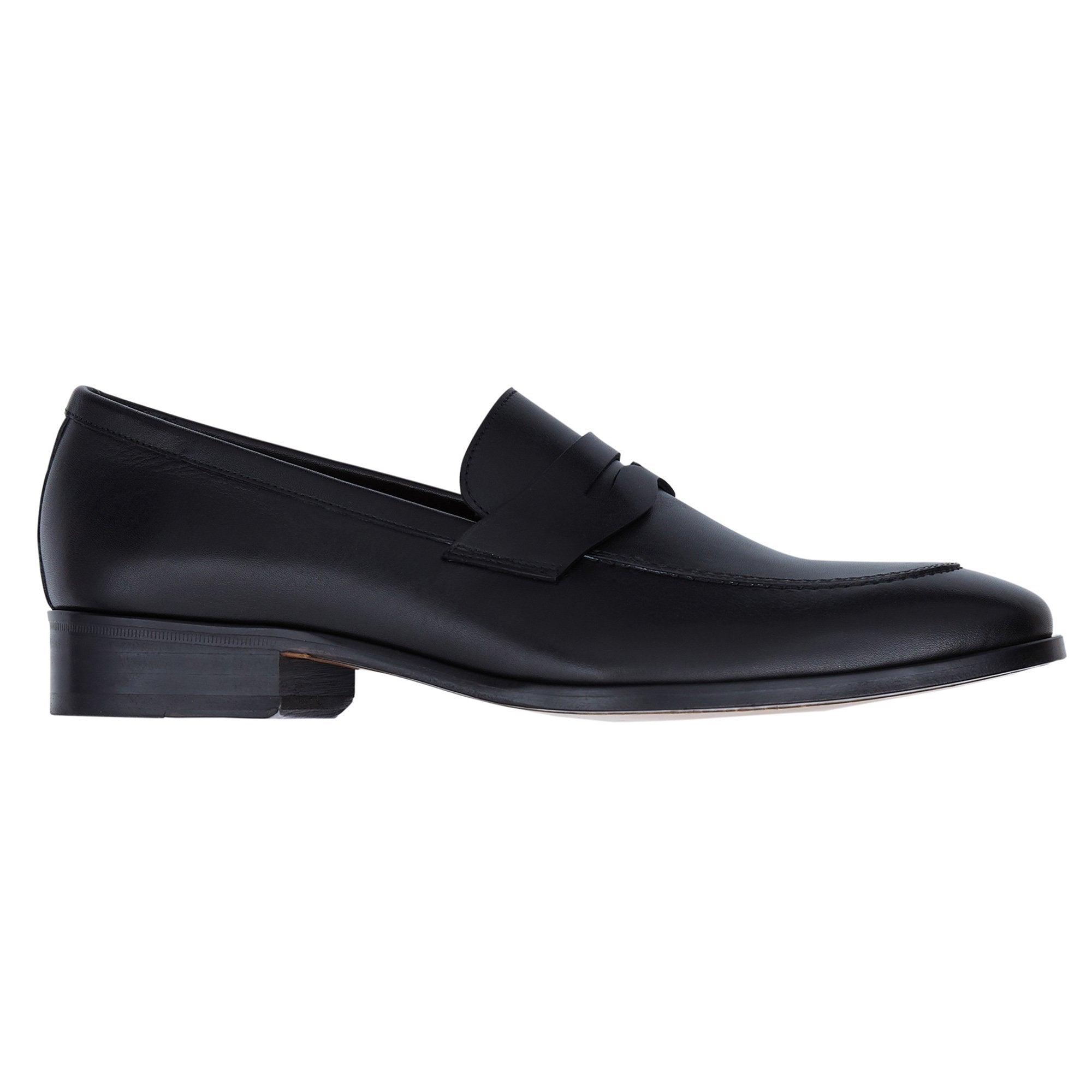 Premium HENRY SARTORIAL Campbell Loafers for Men - Classic Black Leather Slip-On Dress Shoes | Comfortable & Stylish for Business, Office, and Formal Occasions