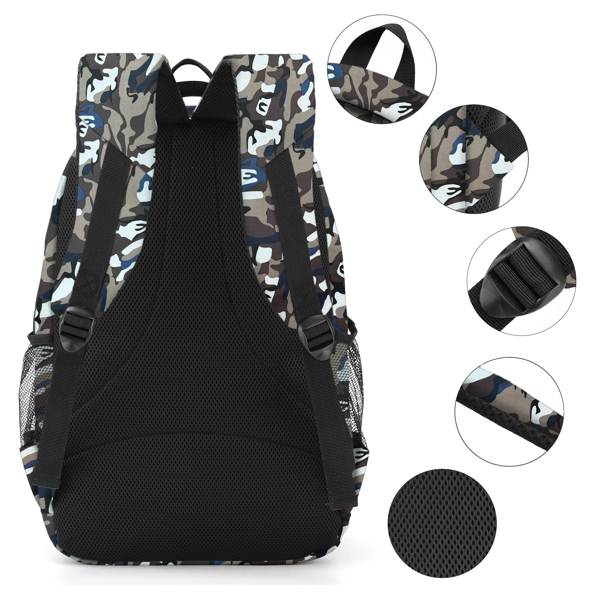 Rickyh Style Lightweight Durable Waterproof Backpack for Elementary Students - Perfect for School, Travel & Outdoor Adventures