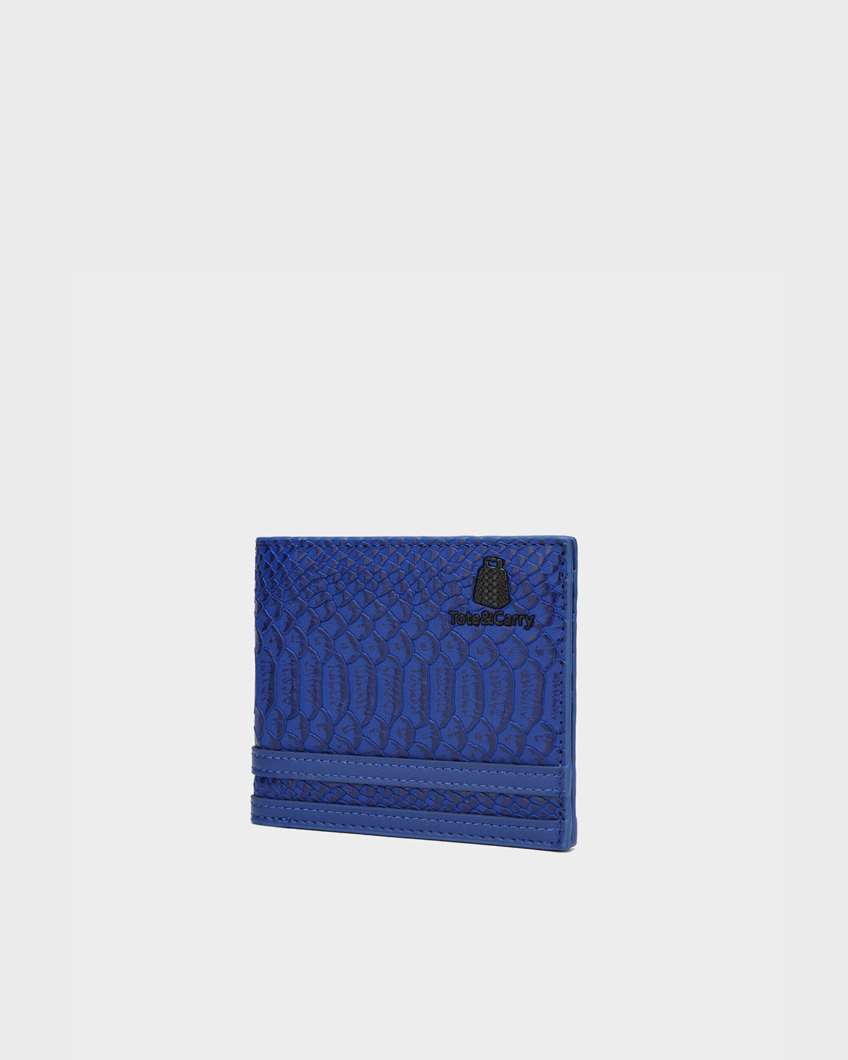 Apollo 1 Slim RFID Blocking Wallet in Royal Blue - Premium Leather Minimalist Wallet for Men with Card Slots & Cash Pocket | Perfect for Travel, Business & Everyday Use