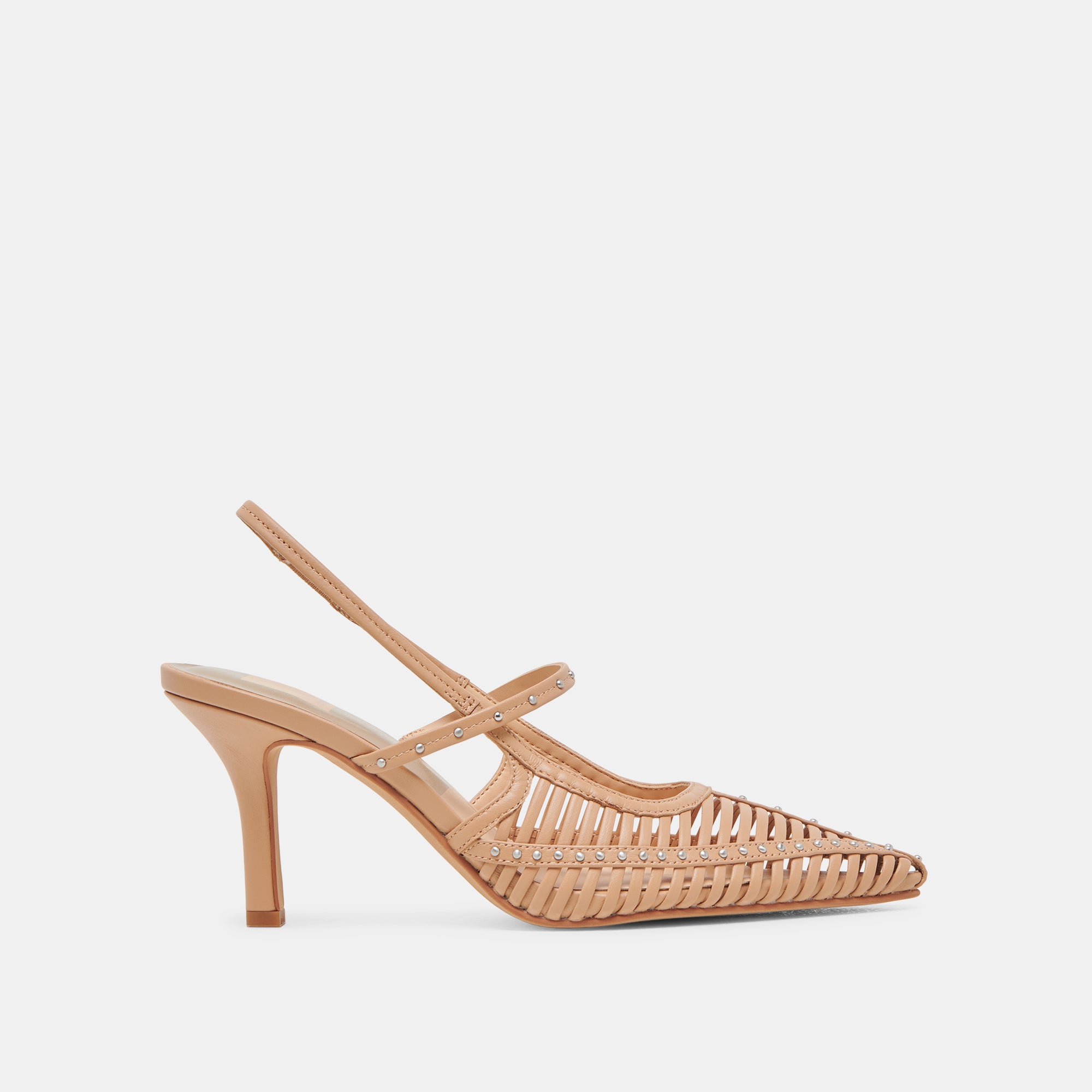 HENSAL Women's High Heels - Stylish Leather Pumps for Office, Party & Evening Wear - Comfortable Dress Shoes for Women