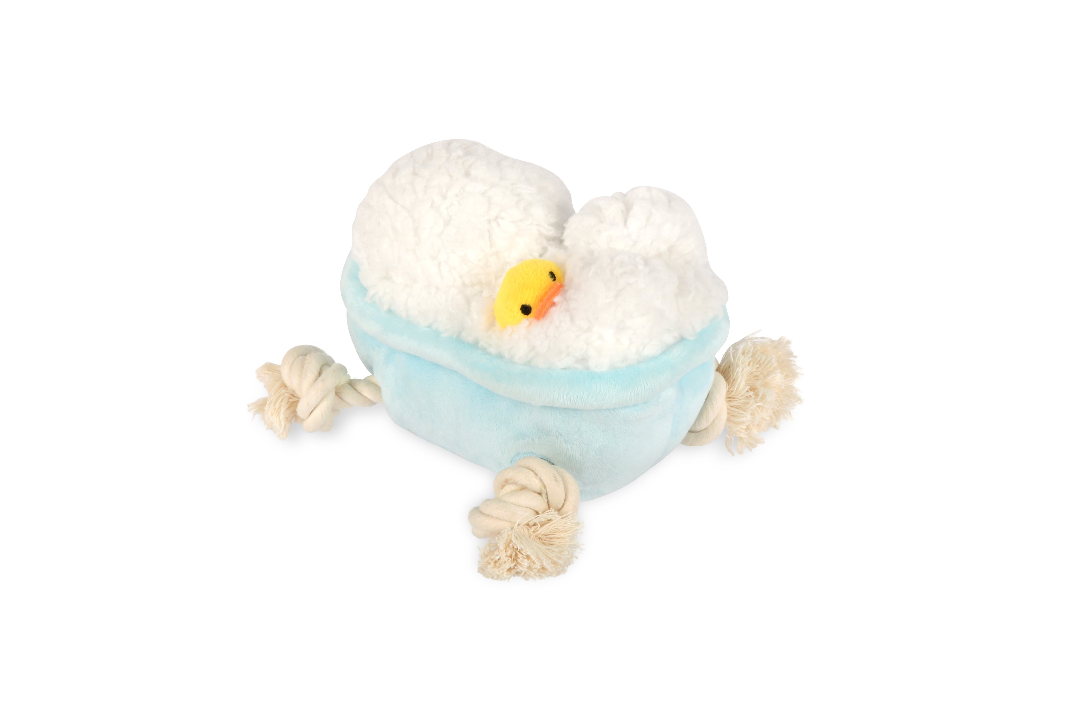 El Rub a Dub Tub Dog Plush Toy Splish Splash™ - Soft Chew Toy for Small & Large Dogs | Pet P.L.A.Y. | Perfect for Bath Time Play & Cuddling