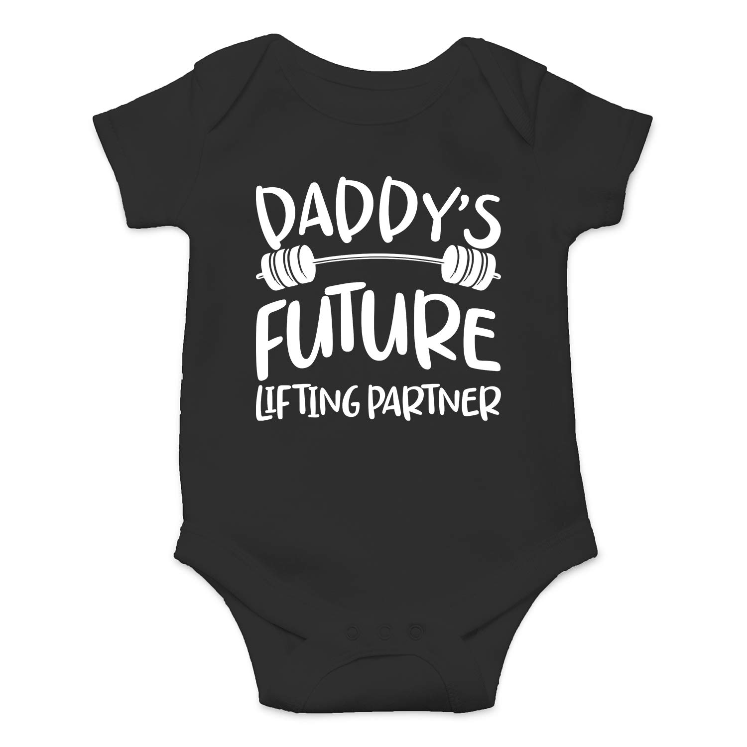 Funny Baby Romper - Daddy's Future Lifting Partner for Playtime