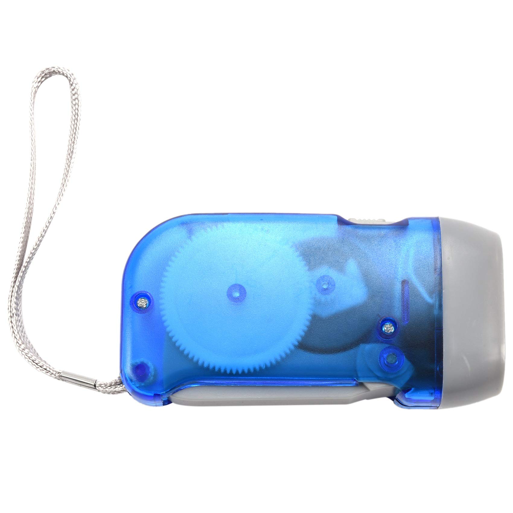 Hand Crank LED Flashlight - Emergency Dynamo Power LED Torch Light for Camping, Hiking, and Home Power Outages