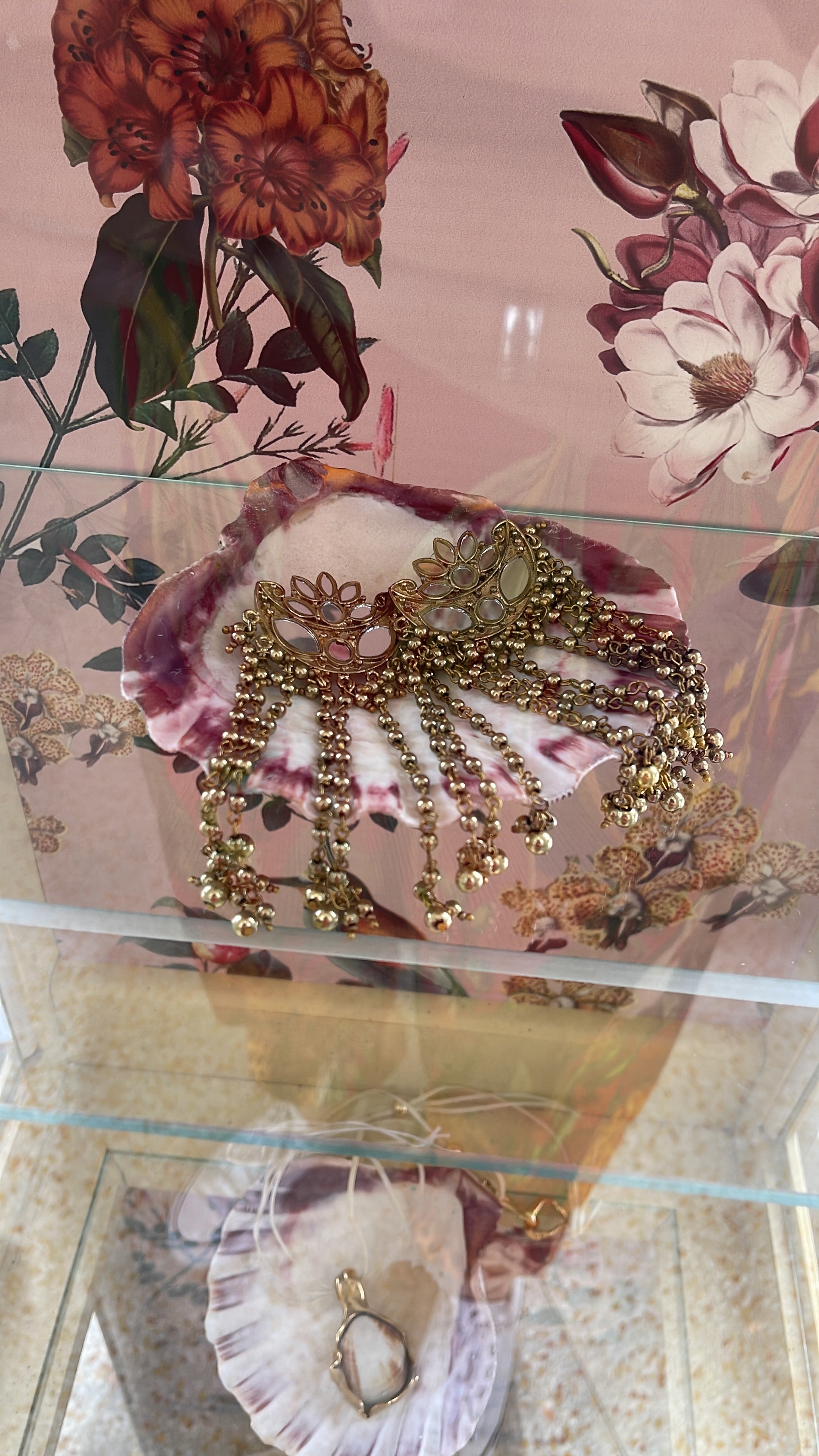 Lotus Flower Earrings for Women - Elegant Floral Dangle Earrings for Party, Wedding & Everyday Wear