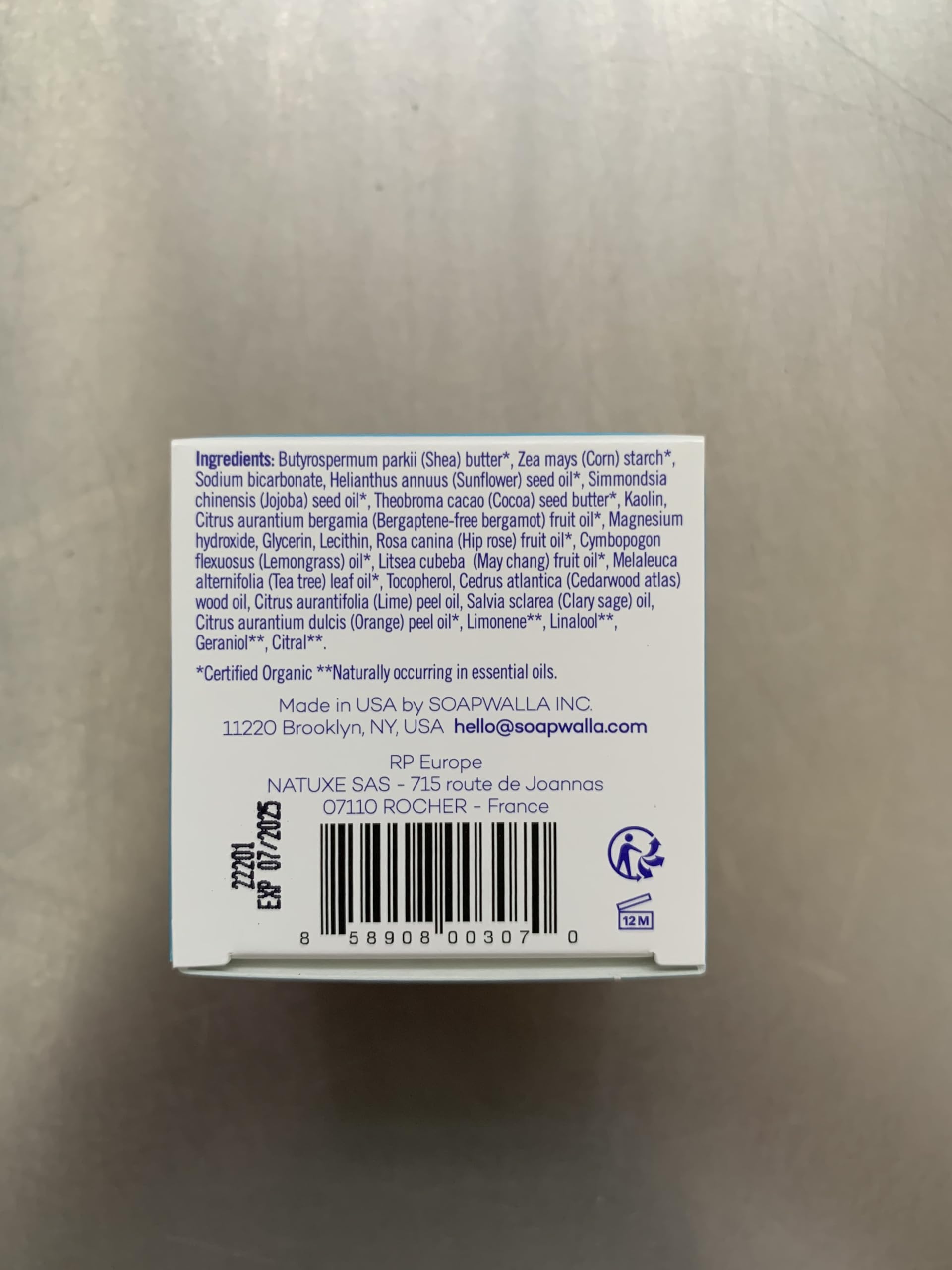 Natural Citrus Aluminum-Free Deodorant Cream for Women & Men | Vegan, Cruelty-Free, Clean Skincare | 2 oz (57g) | Fresh All Day for Workouts & Daily Use