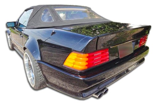 BRIGHTT-49456730 FRP Fiberglass Reinforced Plastics AMG2 Style Rear Bumper Replacement for Mercedes-Benz SL Class 1990-2002 - 1 Piece - Perfect for Car Restoration & Performance Upgrades