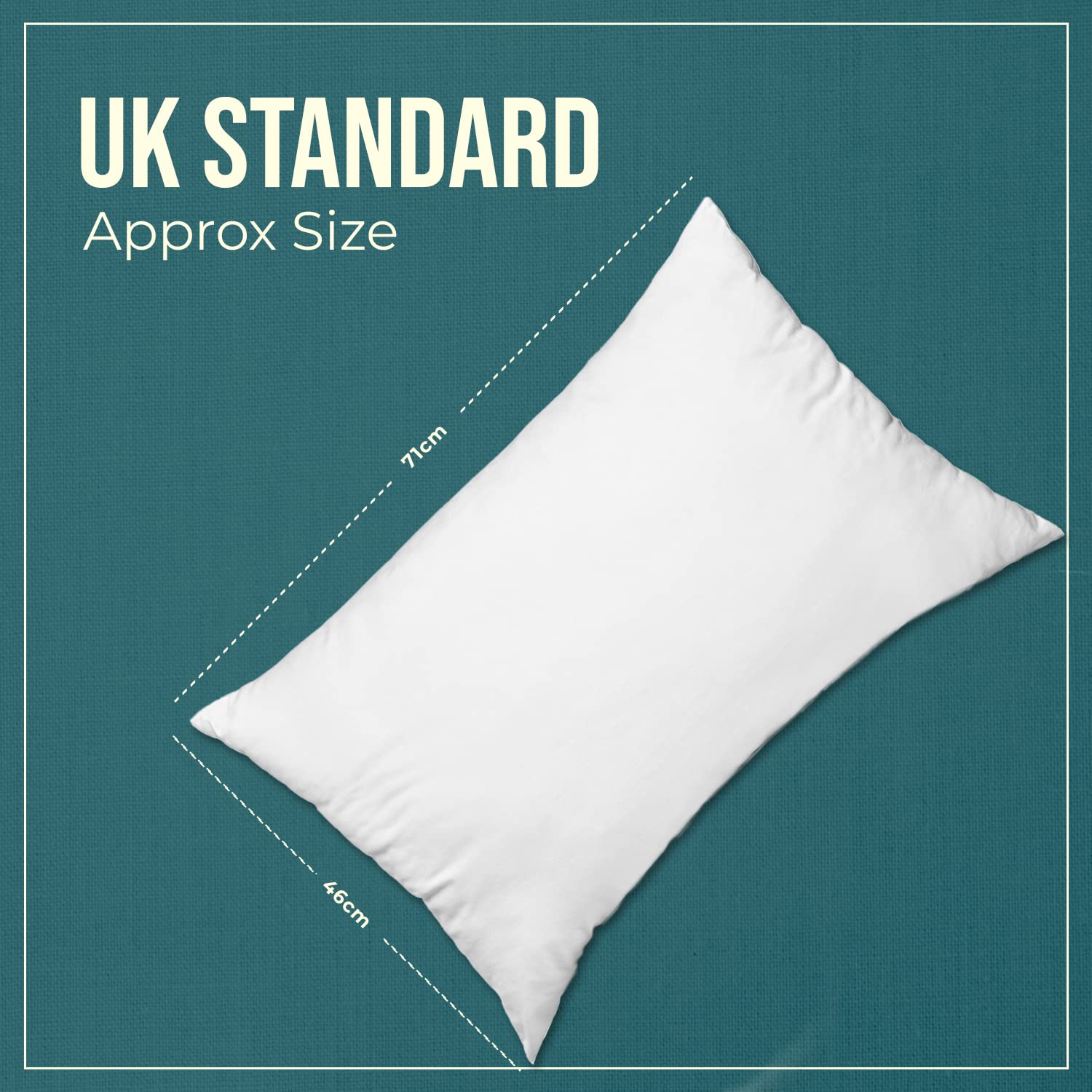 Ultra Bounce Down Alternative Pillows - Pack of 4 Hypoallergenic Bed Pillows for Back & Side Sleepers, Dust Mite Resistant, Hotel Quality White Pillows - Perfect for Home, Guest Room & Travel Use