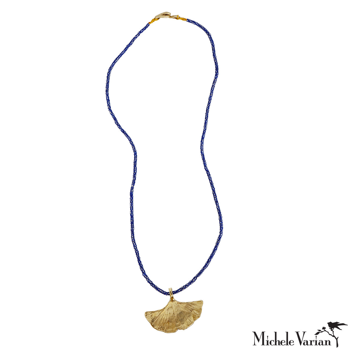 Ginkgo Leaf Beaded Necklace for Women - Elegant Handmade Jewelry Gift for Her, Perfect for Weddings, Parties & Everyday Wear
