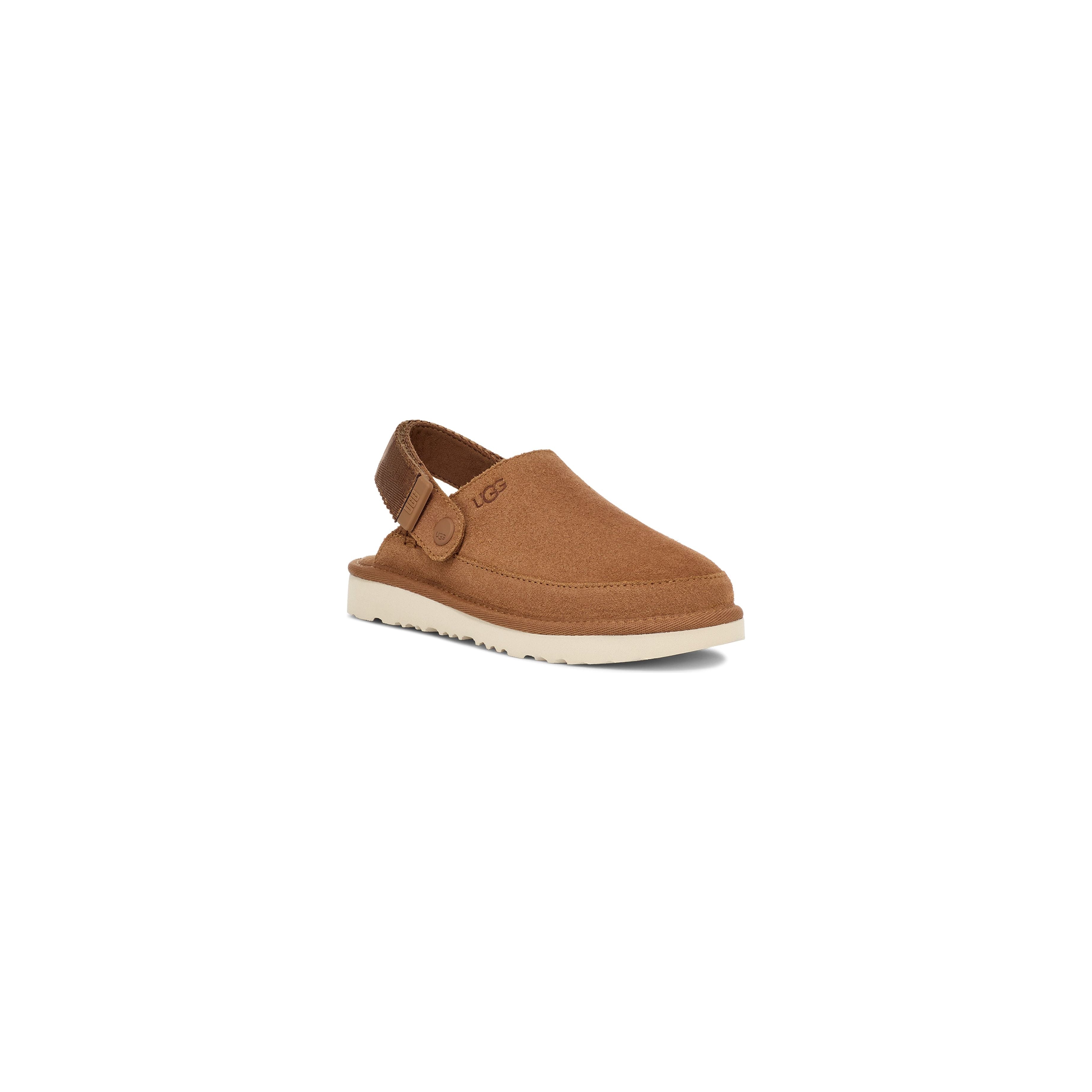 UGG Kid's Goldenstar Clog in Chestnut - Comfortable Kids' Slippers for Indoor & Outdoor Wear - Perfect for Home, School, and Playtime