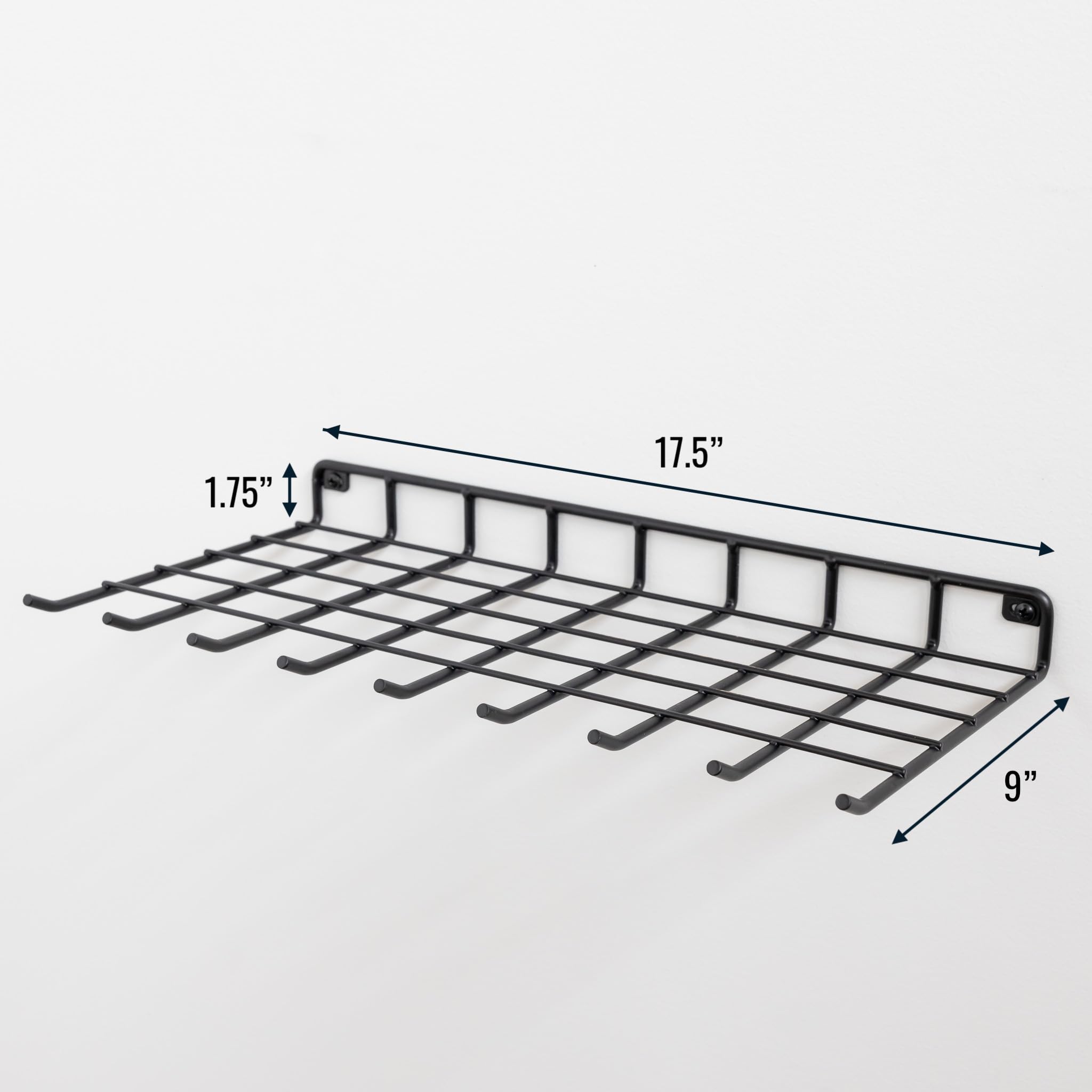 StoreYourBoard Wall Mount Gardening Tool Organizer - Heavy Duty Storage Shelf for Garden Scissors, Pruners, Shears & Supplies (40 lb Capacity) | Perfect for Garage, Shed & Outdoor Tool Organization