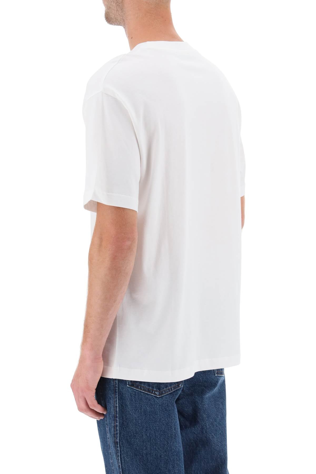 APC Hermance Classic Cotton T-Shirt for Men - Slim Fit Casual Tee for Everyday Wear & Street Style Outfits