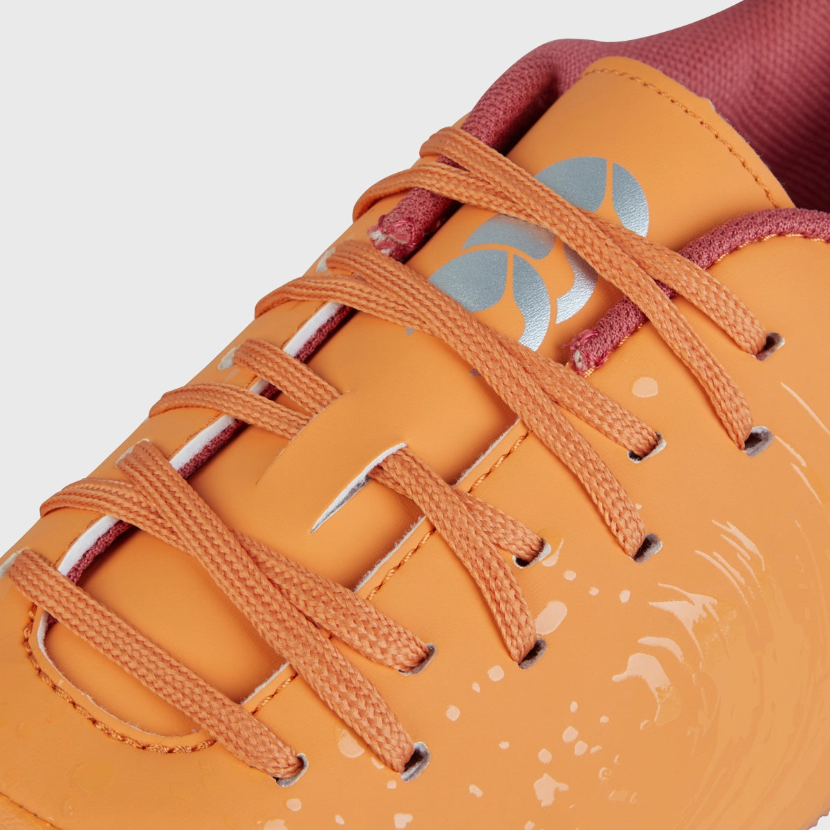Canterbury Phoenix Genesis Team SG Rugby Boots - Orange Crush | High-Performance Rugby Cleats for Men | Perfect for Wet & Muddy Field Conditions