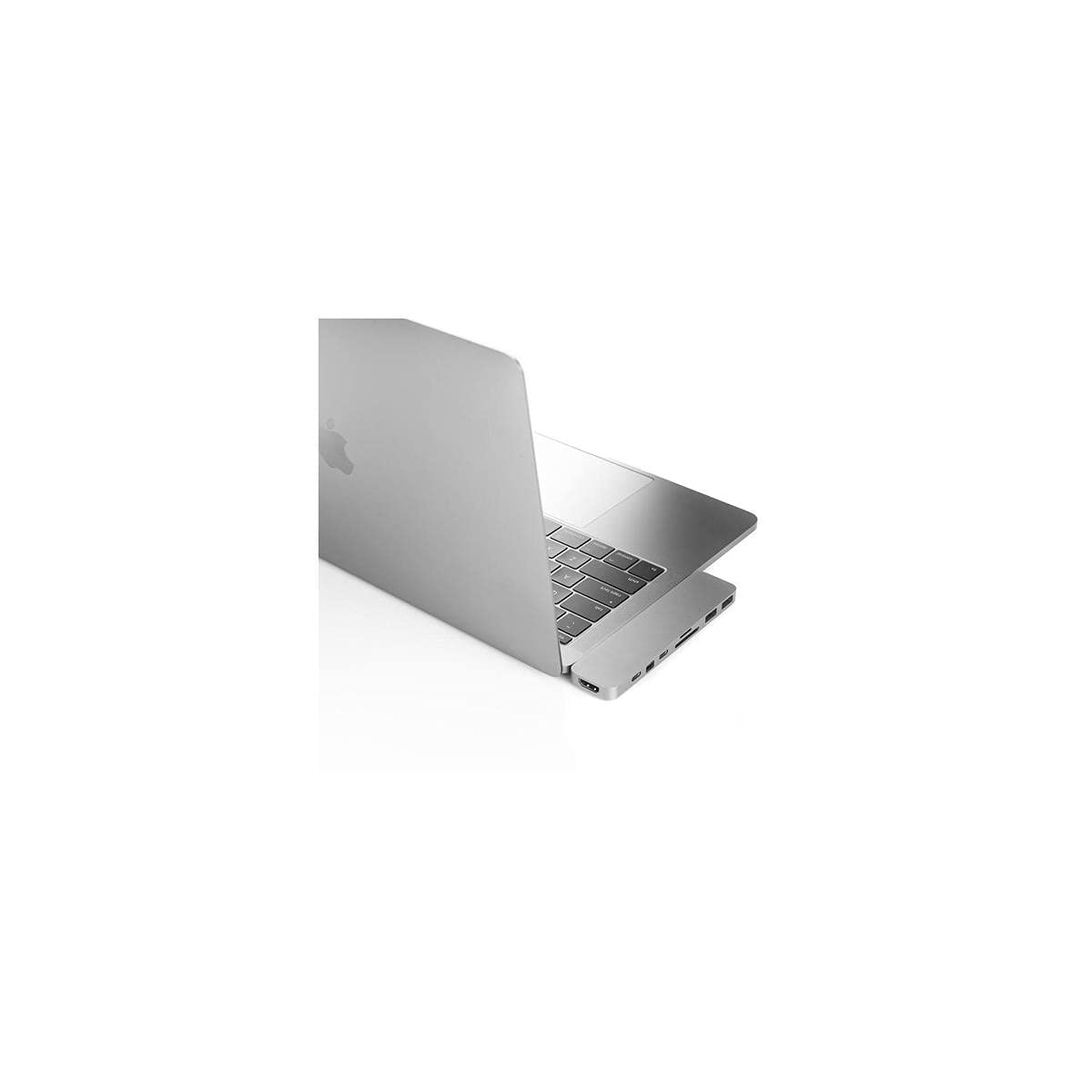 Sanho HyperDrive PRO 8-in-2 USB-C Hub for MacBook Pro - Silver | Multi-Port Adapter with 4K HDMI, USB 3.0, SD Card Reader | Perfect for Work, Travel & Home Office