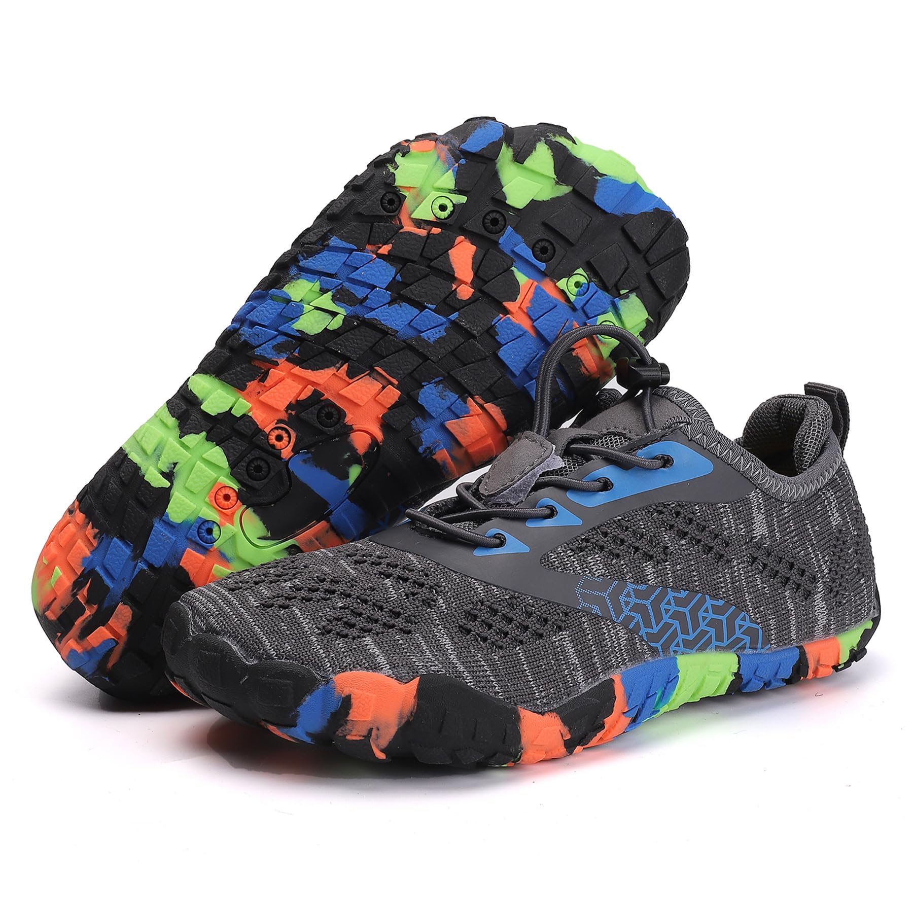 DimaiGlobal Kids Barefoot Shoes for Boys & Girls - Breathable Trail Running Sneakers for Toddler, Little & Big Kids - Perfect for Outdoor Play, Sports & Daily Activities